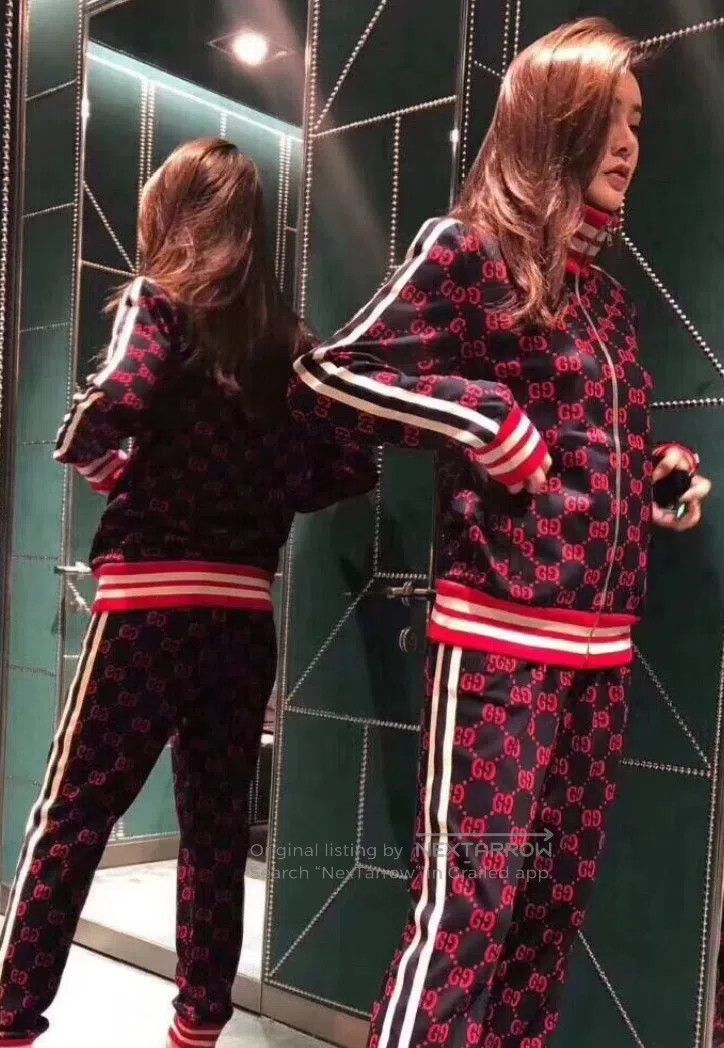 Gucci Gucci Red double G full-print jacket Size US L / EU 52-54 / 3 - 8 Thumbnail