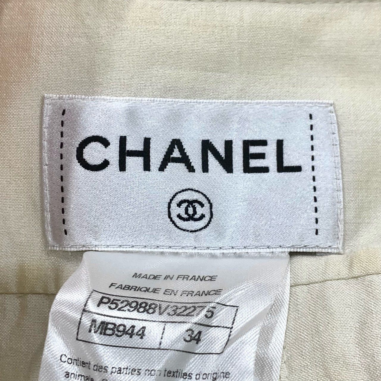 Chanel Chanel Bow Tie Pink Beige Lapel Short Sleeve Dress K26WX Size XXS / US 00 / IT 34 - 5 Thumbnail