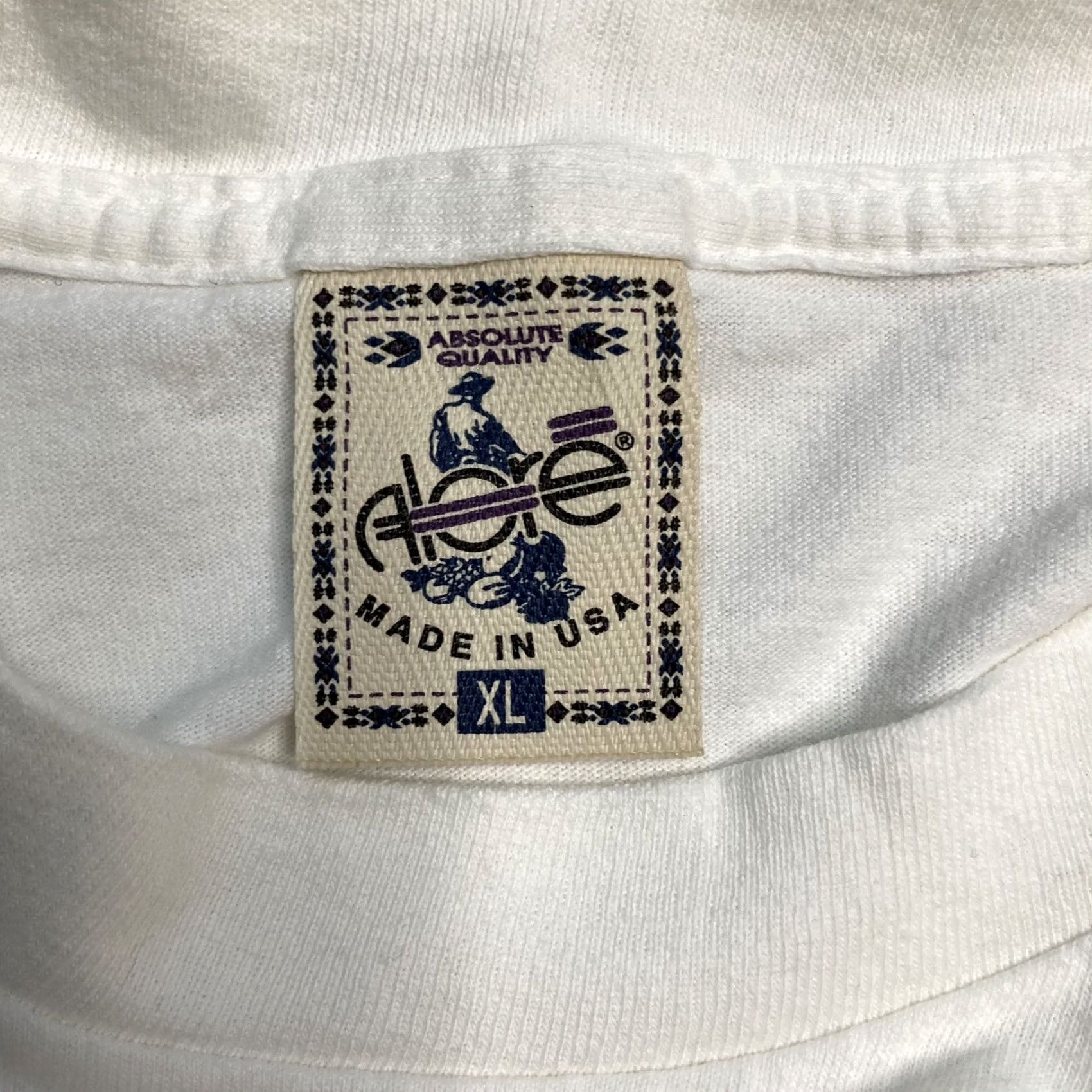 Vintage VINTAGE Proud to Be An American T Shirt XL 1990s White 3D Flag Eagle Patriot VFW Alore Mens Size US XL / EU 56 / 4 - 5 Thumbnail