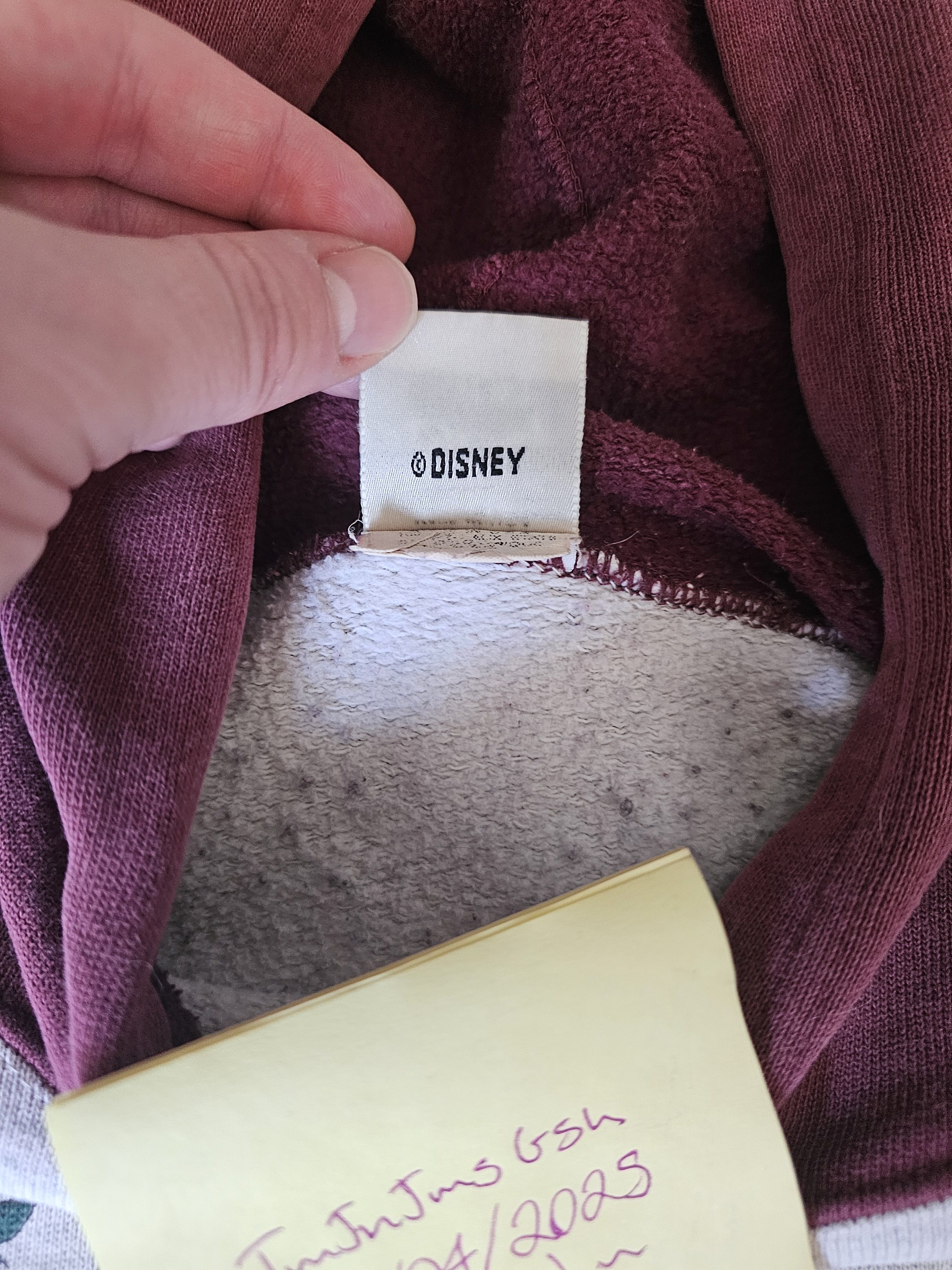 Disney × Vintage Vintage Disney hoodie Size US M / EU 48-50 / 2 - 8 Thumbnail