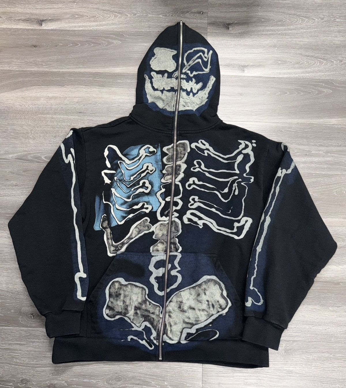 Travis Scott Travis Scott Cactus Jack Fragment Skeleton Full Zip-up Size US L / EU 52-54 / 3 - 1 Thumbnail