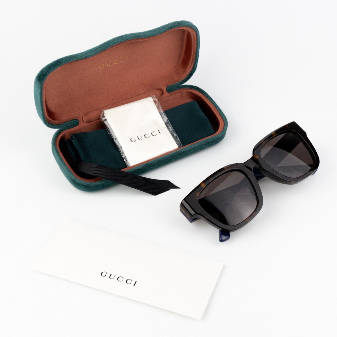 Gucci NEW Gucci GG1670SK 002 Unisex Square Sunglasses GG 1670SK Size ONE SIZE - 10 Thumbnail