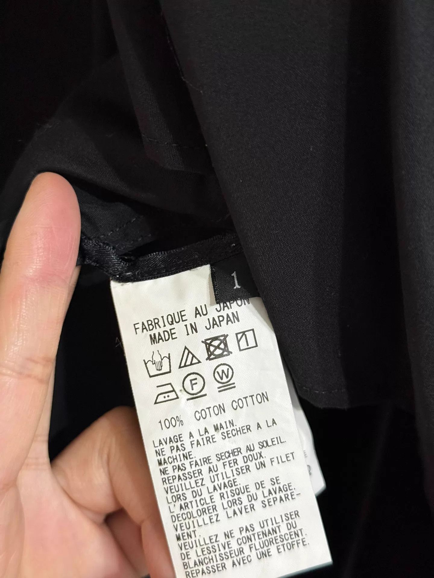 Y's Y's Yohji long shirt 40-42 115 90-100 95 new Size US S / EU 44-46 / 1 - 3 Thumbnail