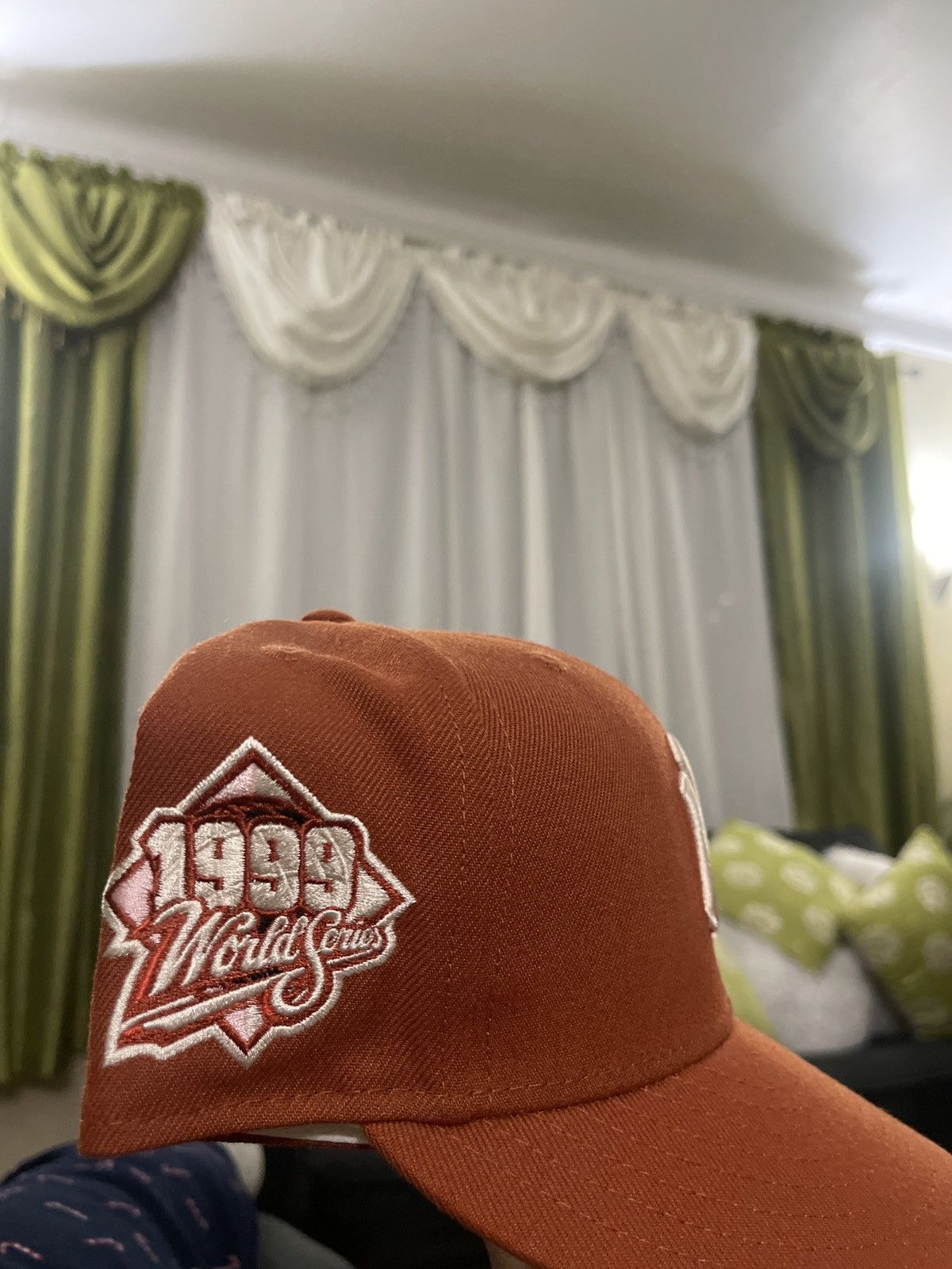 Vintage NY Yankees Fitted 7 3/4 Size ONE SIZE - 2 Thumbnail