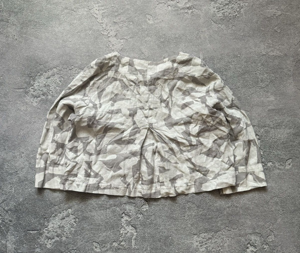 Japanese Brand × Vintage Oska 2 all printed relaxed blazer linen jacket oversiz shirt Size XS / US 0-2 / IT 36-38 - 11 Thumbnail