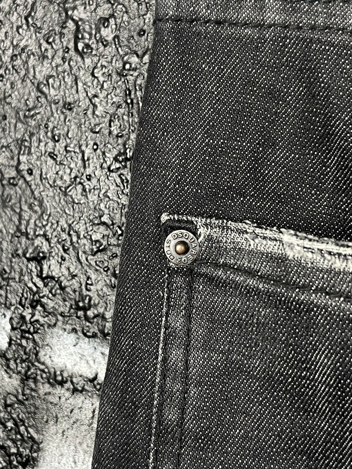 Dsquared2 Dsquared2 Distressed Black Denim Slim Jeans Women’s Size 36 Size 25" / US 0 / IT 36 - 12 Thumbnail