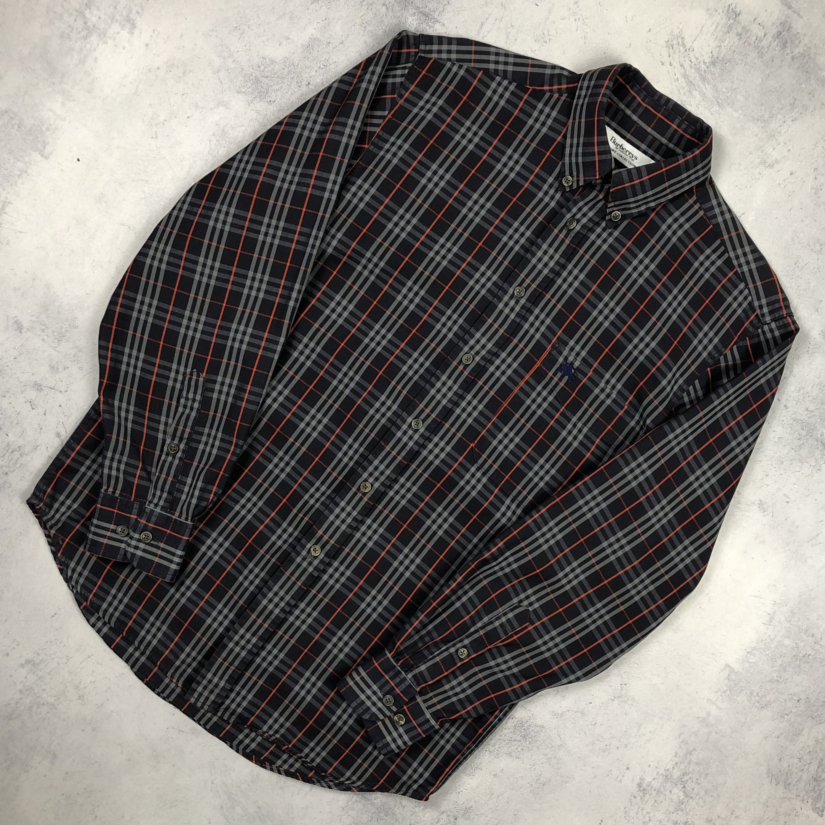 Burberry Vintage Burberrys Nova Check Shirt old money Size US M / EU 48-50 / 2 - 3 Thumbnail