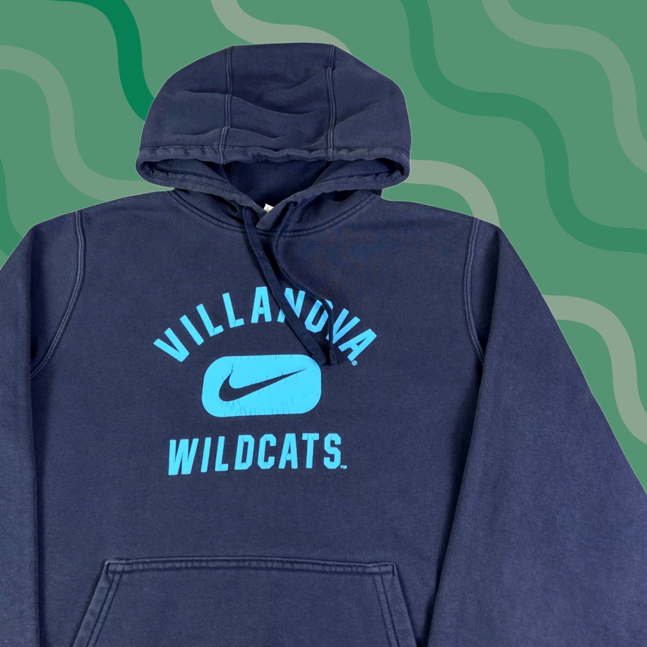 Nike Nike Villanova Wildcats Hoodie Mens Small Navy Blue Pullover Sweatshirt NBA NCAA Size US S / EU 44-46 / 1 - 1 Thumbnail