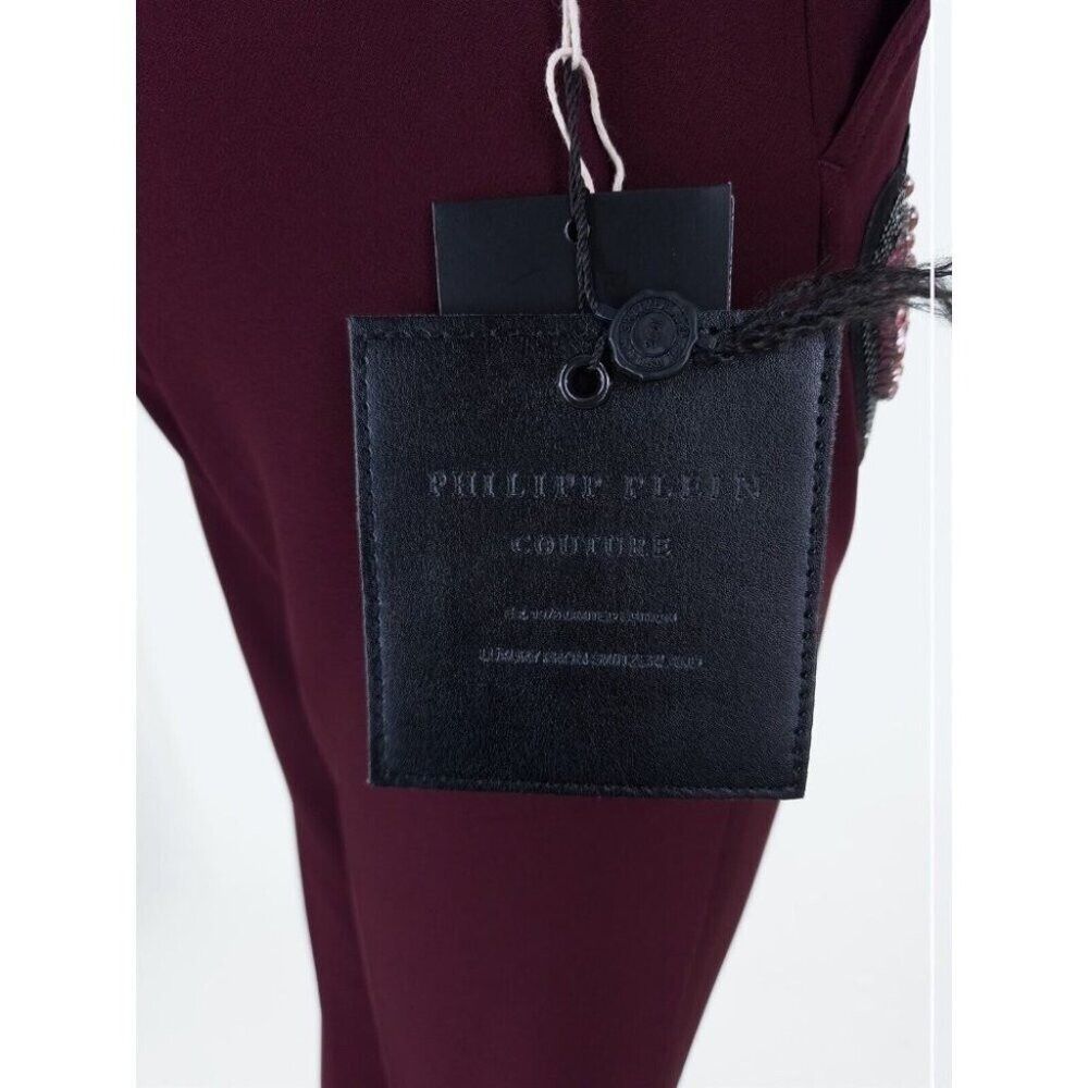Philipp Plein Philipp Plein Couture Crystal Embellished 'Bunny' Trousers Size 30" / US 8 / IT 44 - 8 Thumbnail