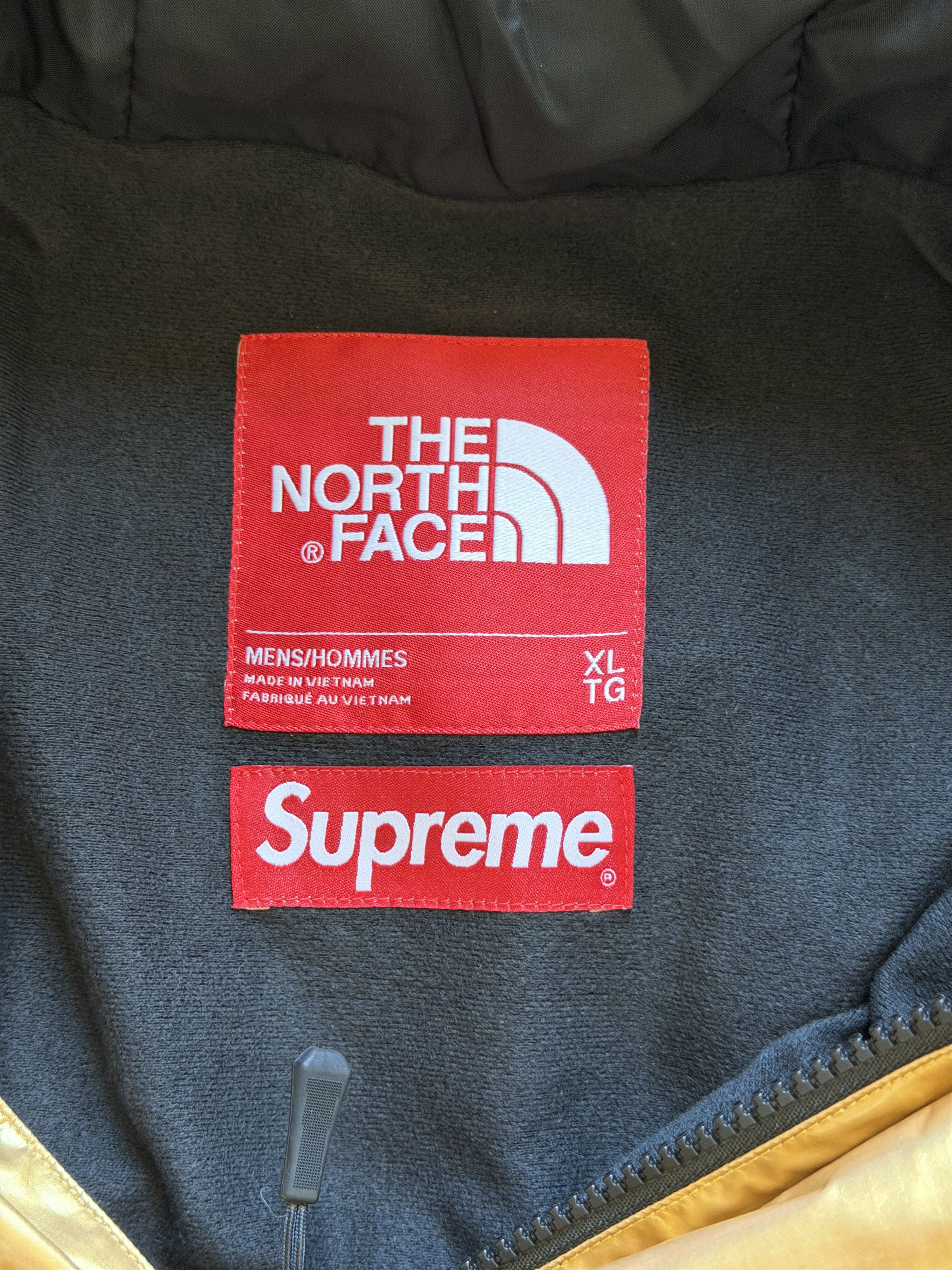 Supreme × The North Face Supreme The North Face Mountain Parka in Metallic Gold Size US XL / EU 56 / 4 - 10 Thumbnail