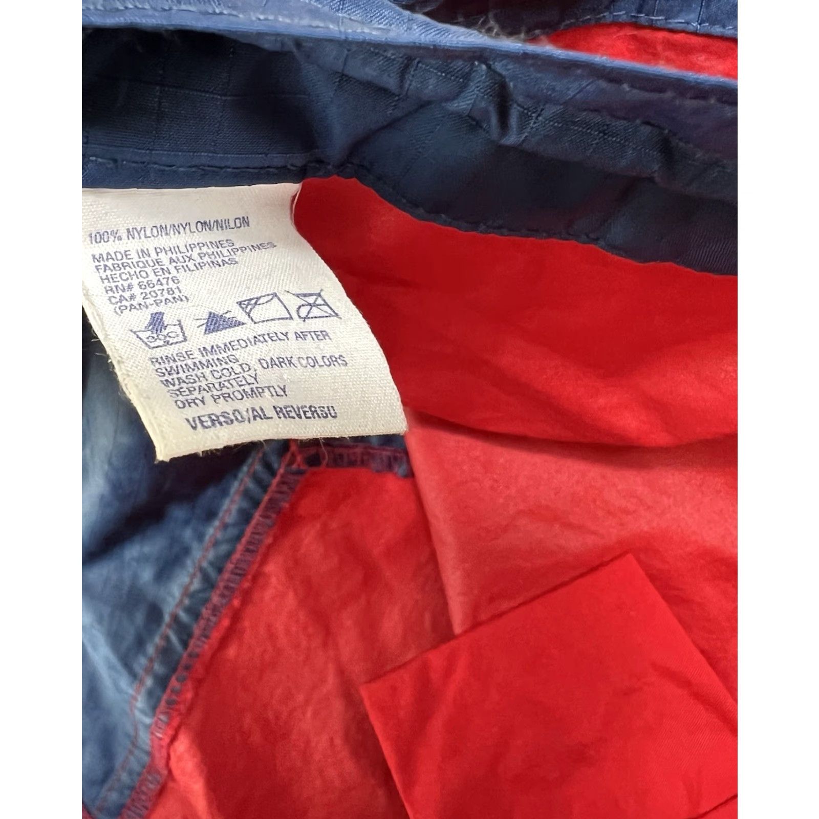 Tommy Hilfiger VINTAGE Tommy Hilfiger Men’s Jeans Nylon Swim Trunk Shorts XL Blue 90s Beach Trunks Mens Size US 36 / EU 52 - 5 Thumbnail
