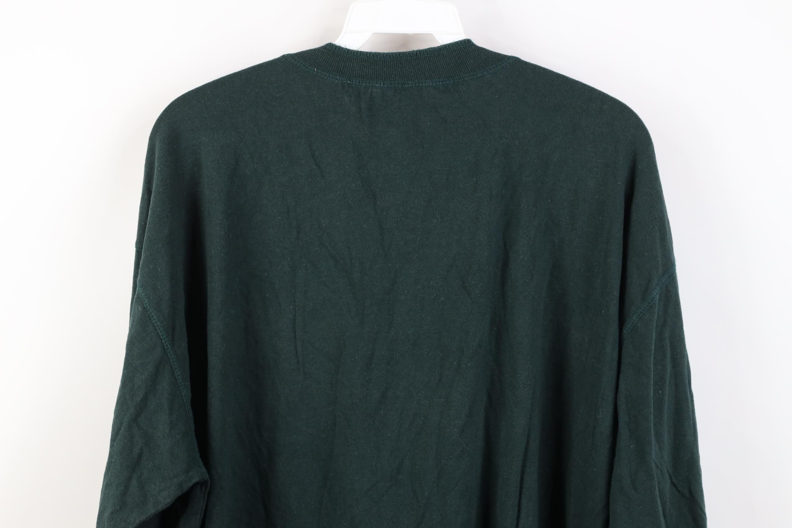 Vintage Vintage 90s Streetwear Cotton Long Sleeve Henley T-Shirt Size US L / EU 52-54 / 3 - 10 Thumbnail