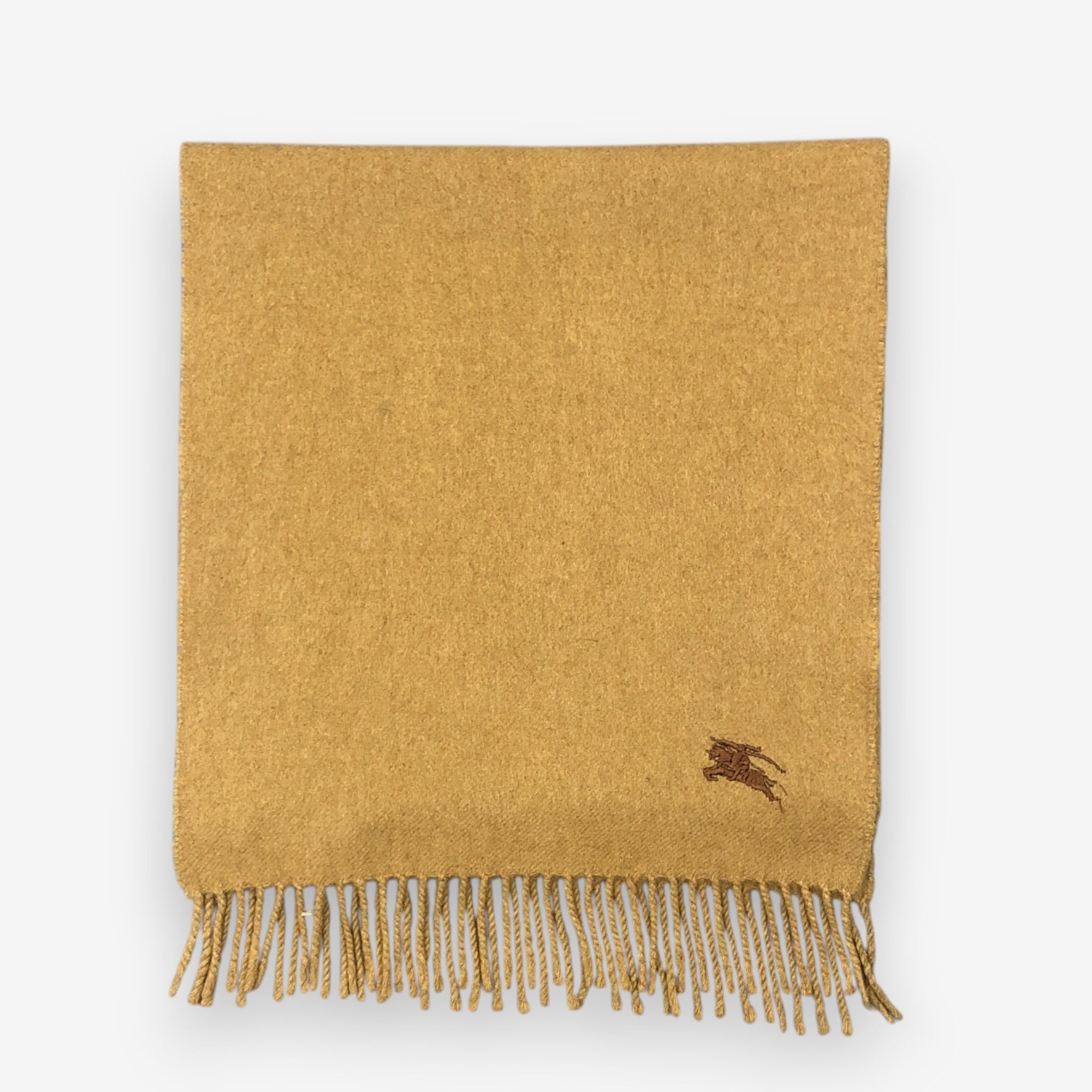 Burberry Vintage Burberry Scarf Muffler Wool Cashmere Check Scarves Size ONE SIZE - 3 Thumbnail