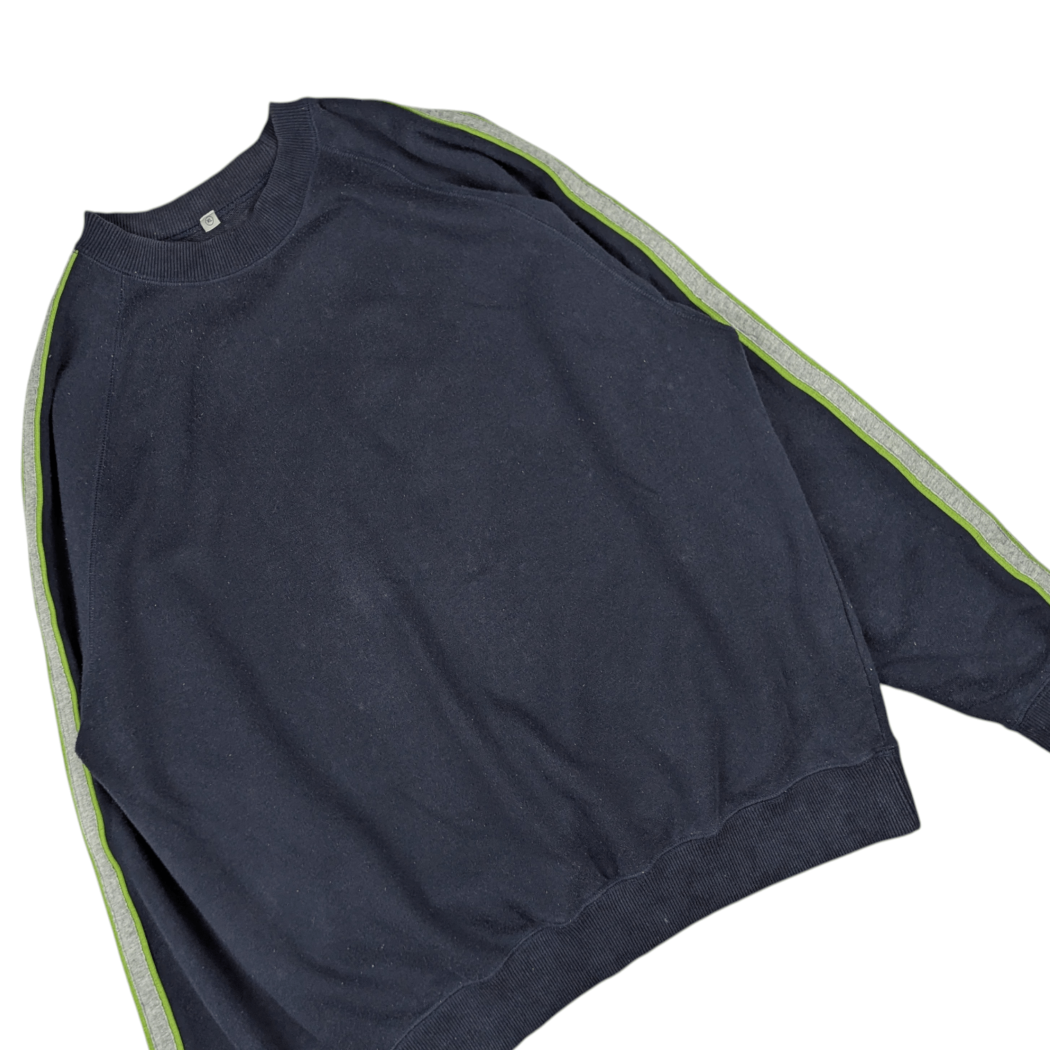 Uniqlo Vintage 90'S UNIQLO Indigo Plain Sweatshirts Jumper Size US XL / EU 56 / 4 - 4 Thumbnail