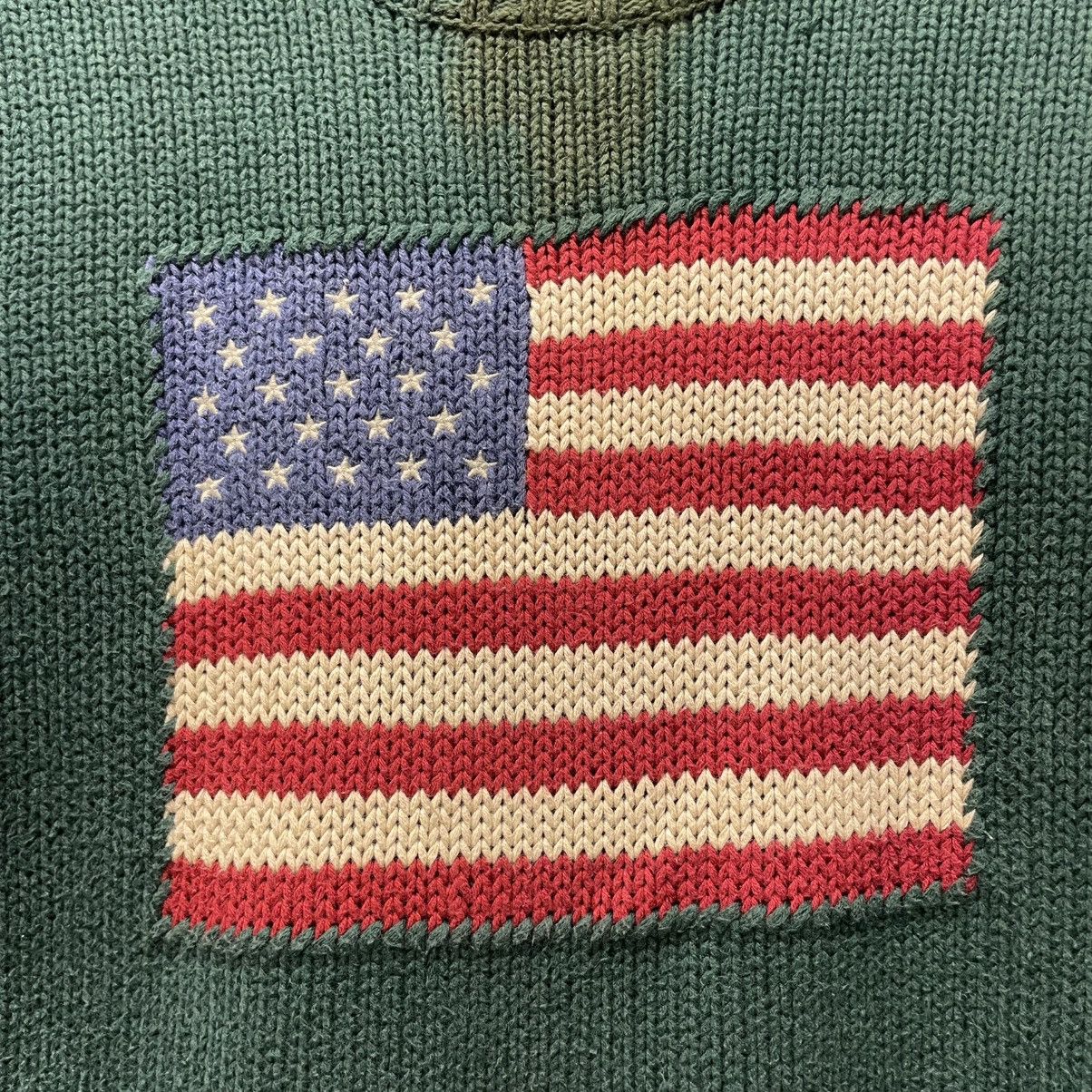 Polo Ralph Lauren Polo Ralph Lauren American Flag Sweater Size US L / EU 52-54 / 3 - 11 Thumbnail