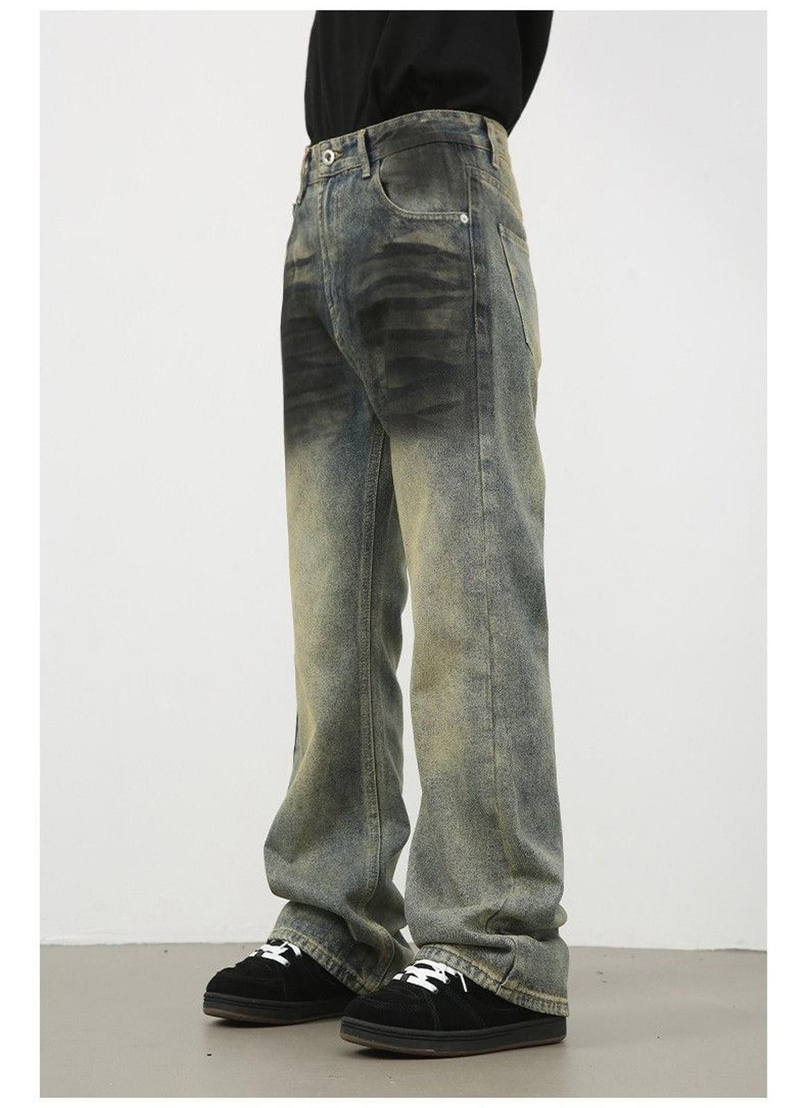 Vintage Paint Splatter Stacked Denim Jeans Size US 30 / EU 46 - 5 Thumbnail