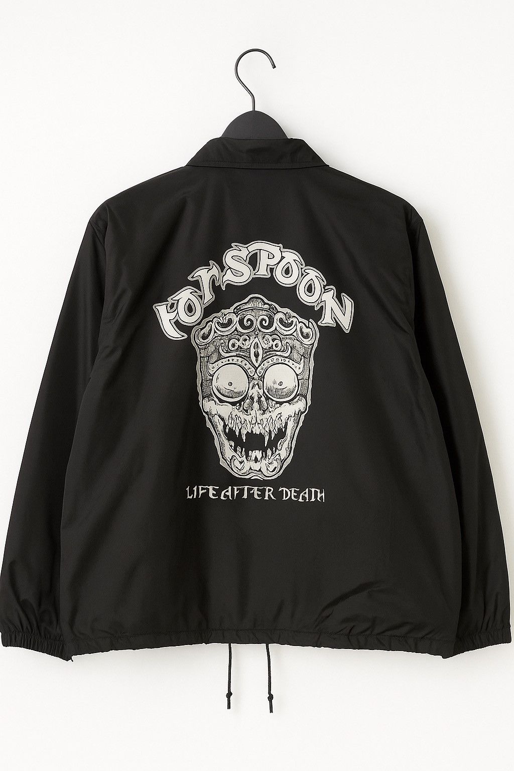 Vintage Vintage Hot Spoon “Life After Death Skull Graphic Streetwear Size US XL / EU 56 / 4 - 1 Thumbnail