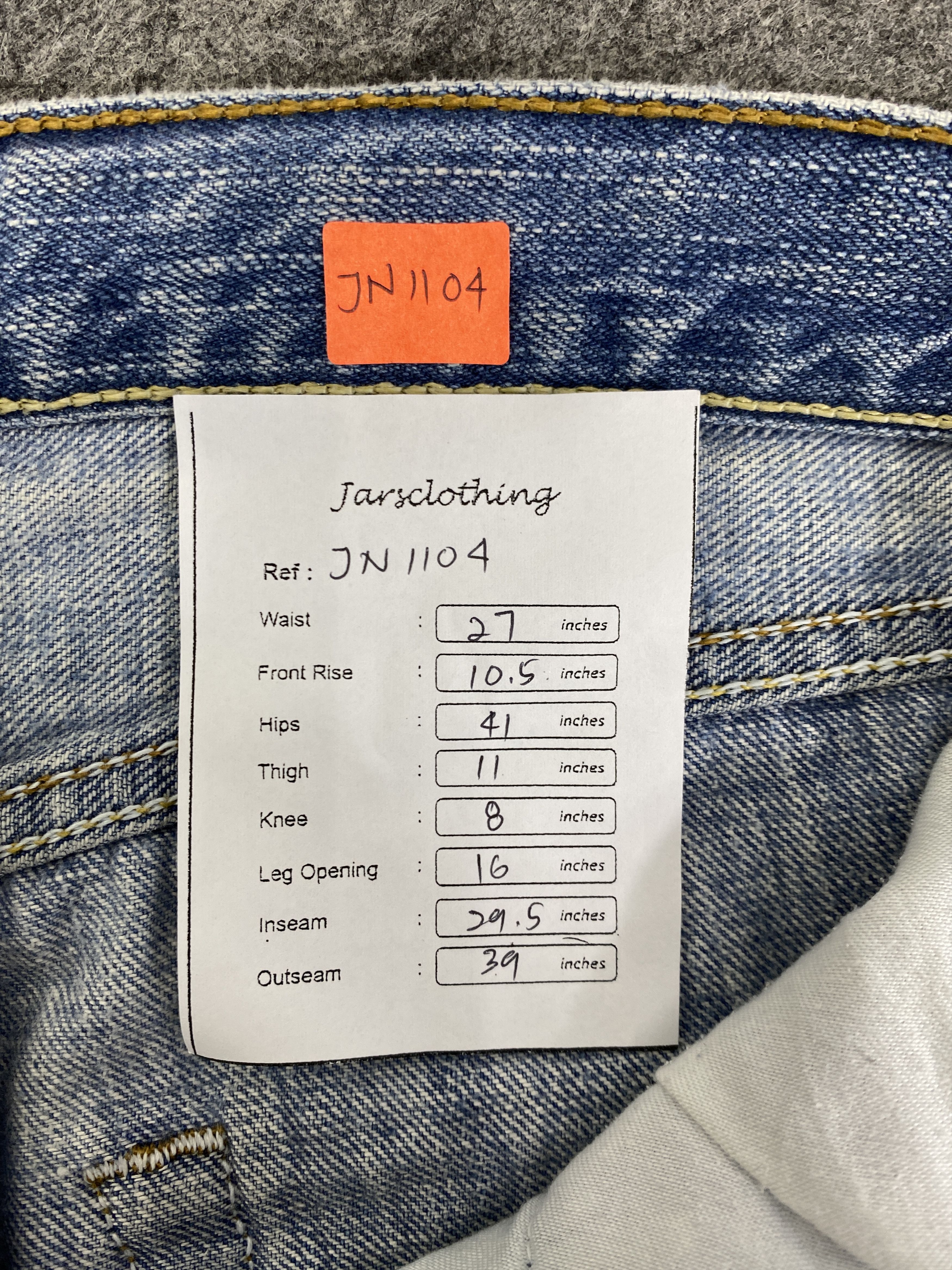 Blue Wash Vintage Levi's 501 Jeans 27x29.5 Denim -JN1104