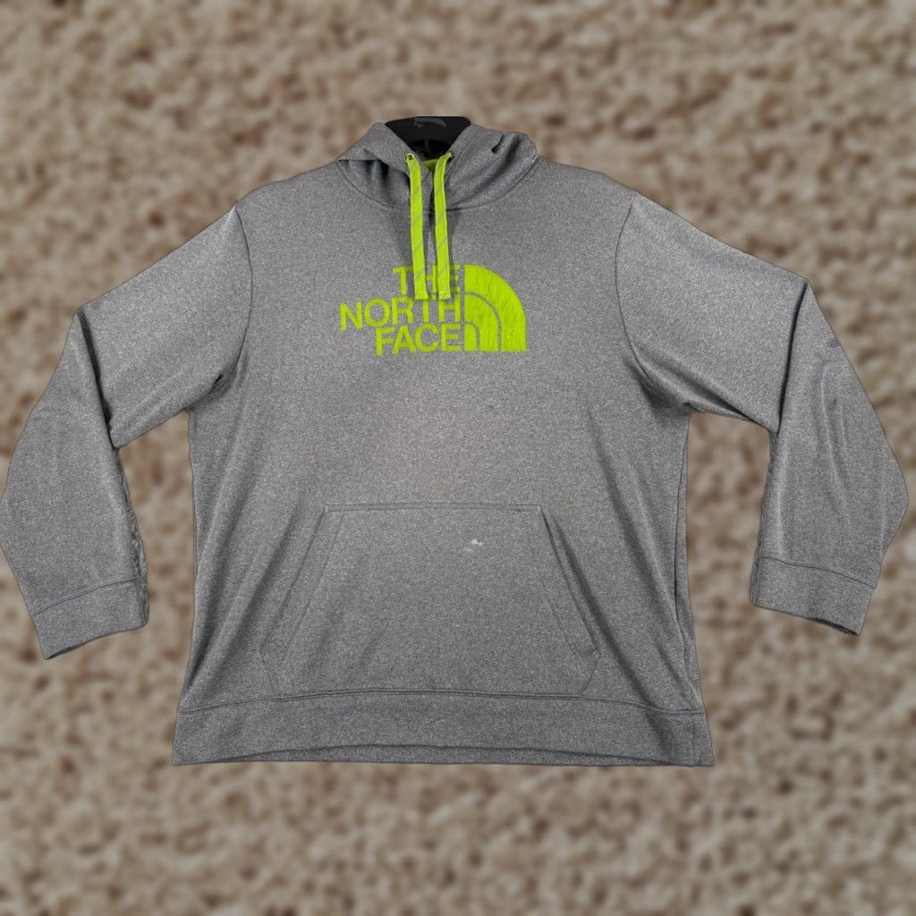 The North Face The North Face Hoodie Men XL Gray Pullover Pockets Hike READ Size US XL / EU 56 / 4 - 1 Thumbnail
