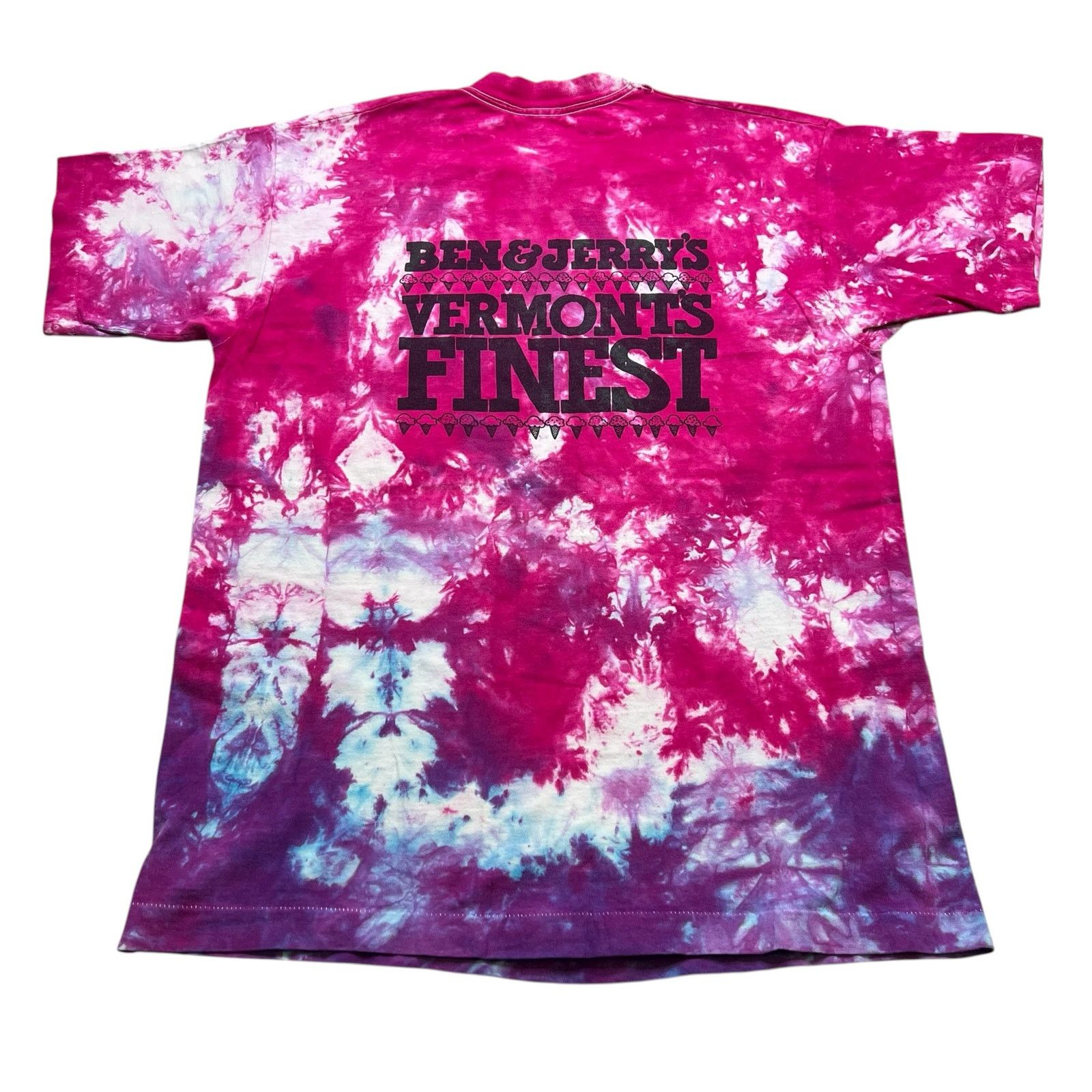Vintage Vintage 80s Ben & Jerry’s Cherry Garcia Tie-Dye T-Shirt M Size US M / EU 48-50 / 2 - 7 Thumbnail