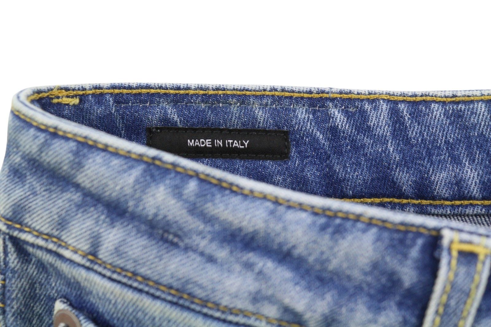 R13 KICK FIT 27 Jasper Stretch Cropped Blue Jeans 90044 Size 27" / US 4 / IT 40 - 7 Thumbnail