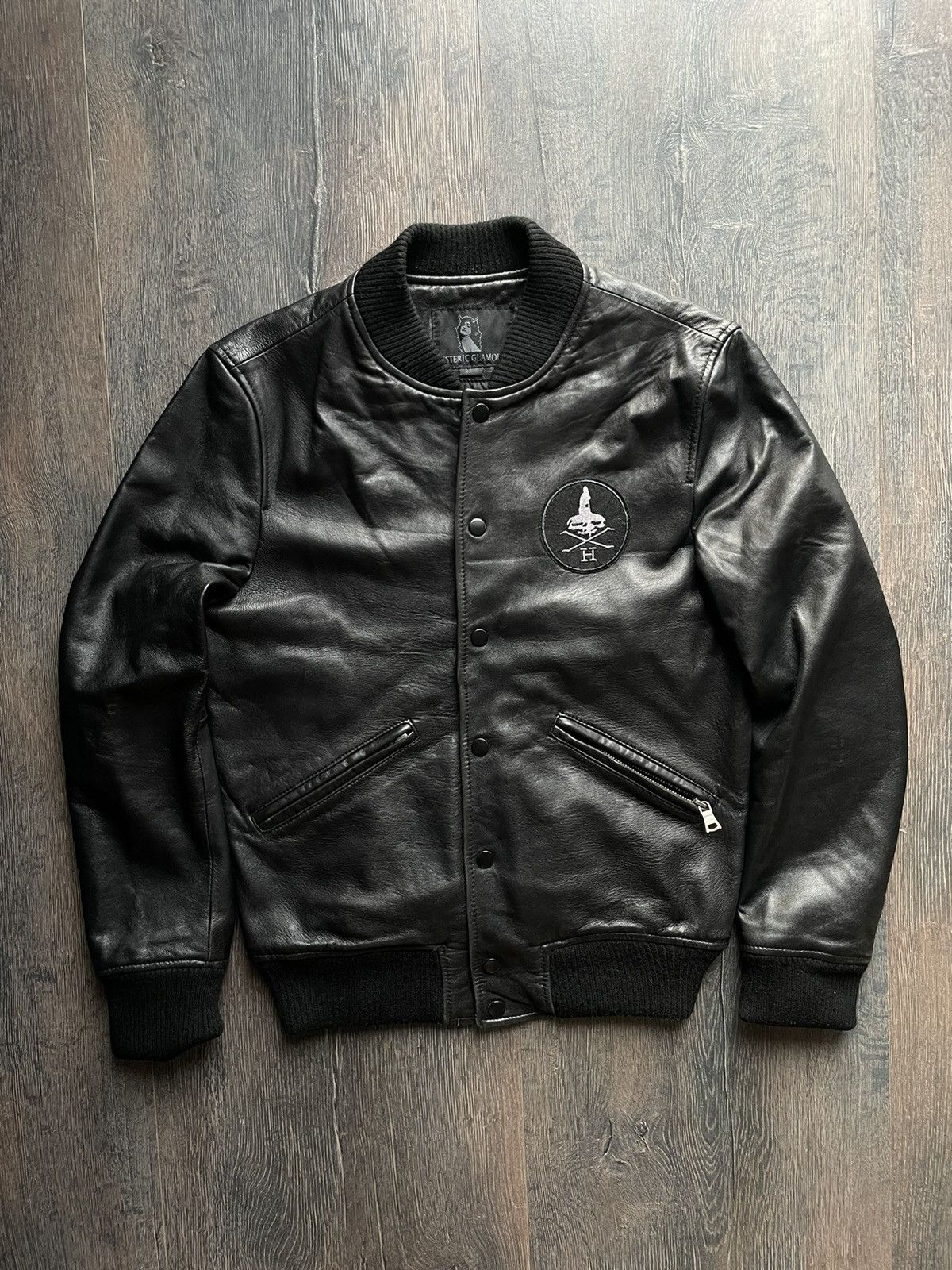 Archive opium leather foodie jacket 平成（Hysteric Glamour