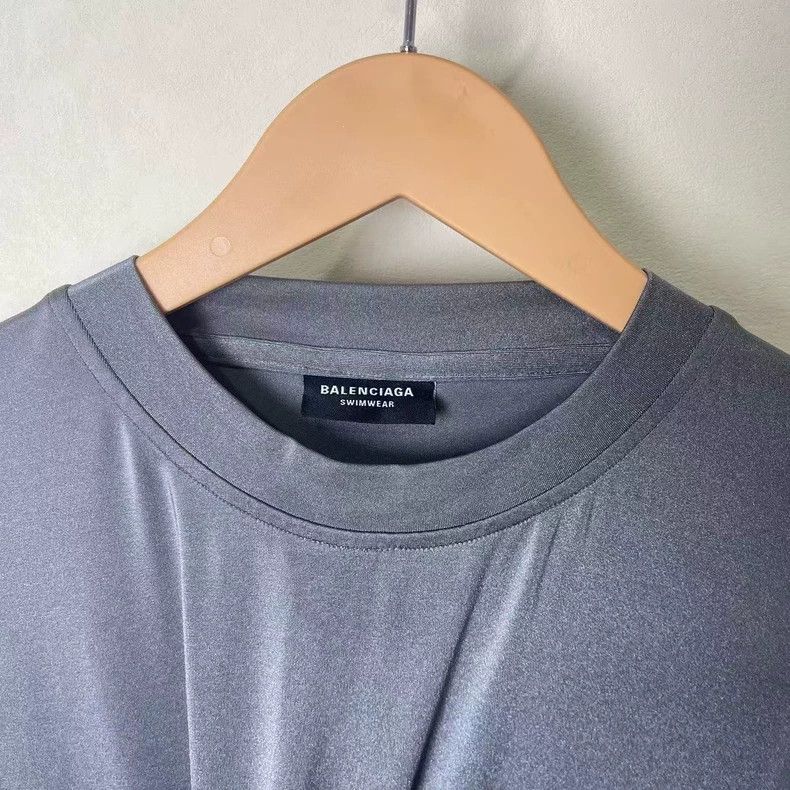 Balenciaga Balenciaga Double Hook Printed Silver Grey Quick Dry Short Size US M / EU 48-50 / 2 - 3 Thumbnail