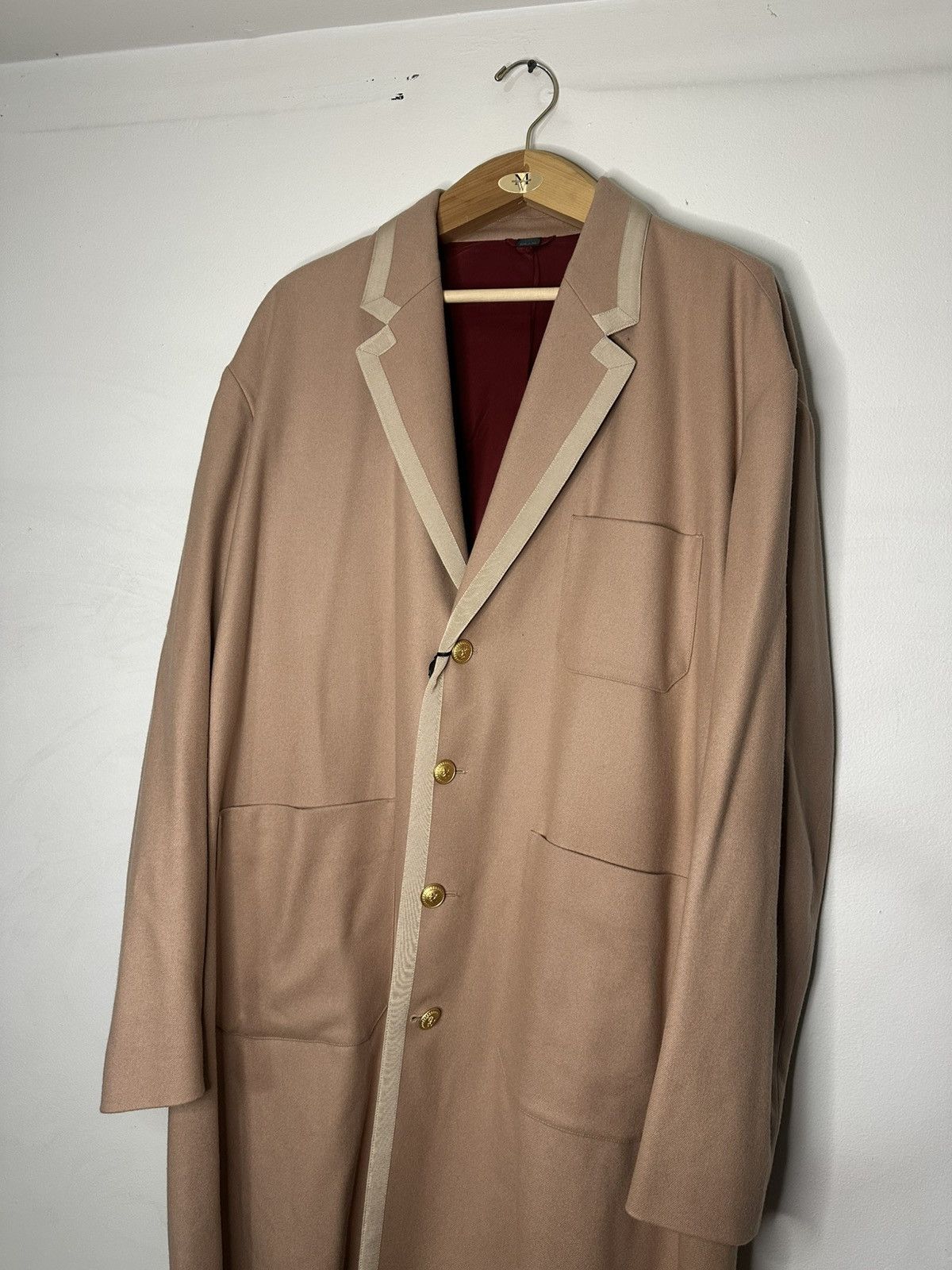 Gucci Gucci Customization/DIY Wmns Pea Coat (plus size 60) Size US XXL / EU 58 / 5 - 1 Thumbnail