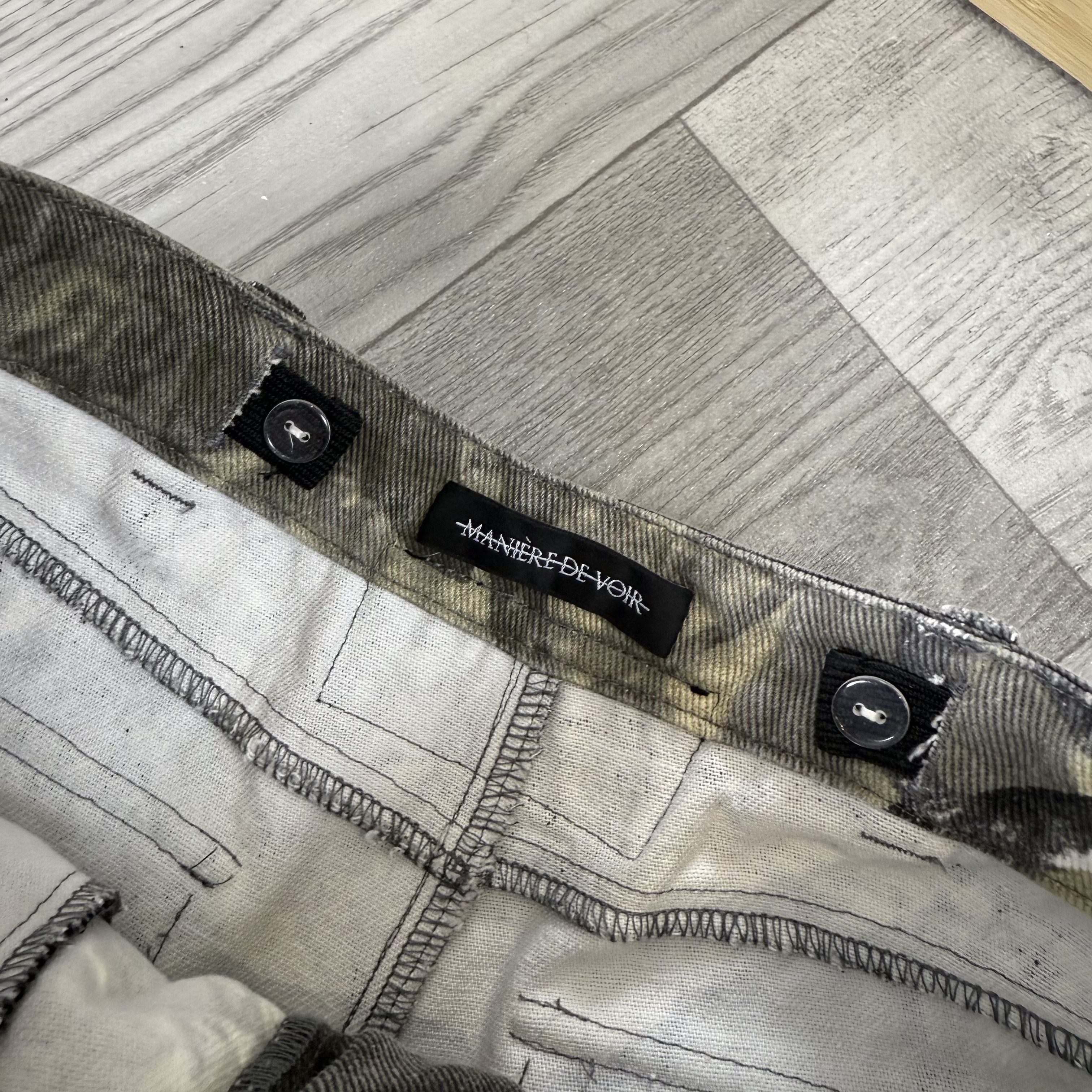 Maniere De Vior Maniere De Voir Camouflage Real Tree Multipocket Cargo Pants Size 24" / US 00 / IT 34 - 13 Thumbnail
