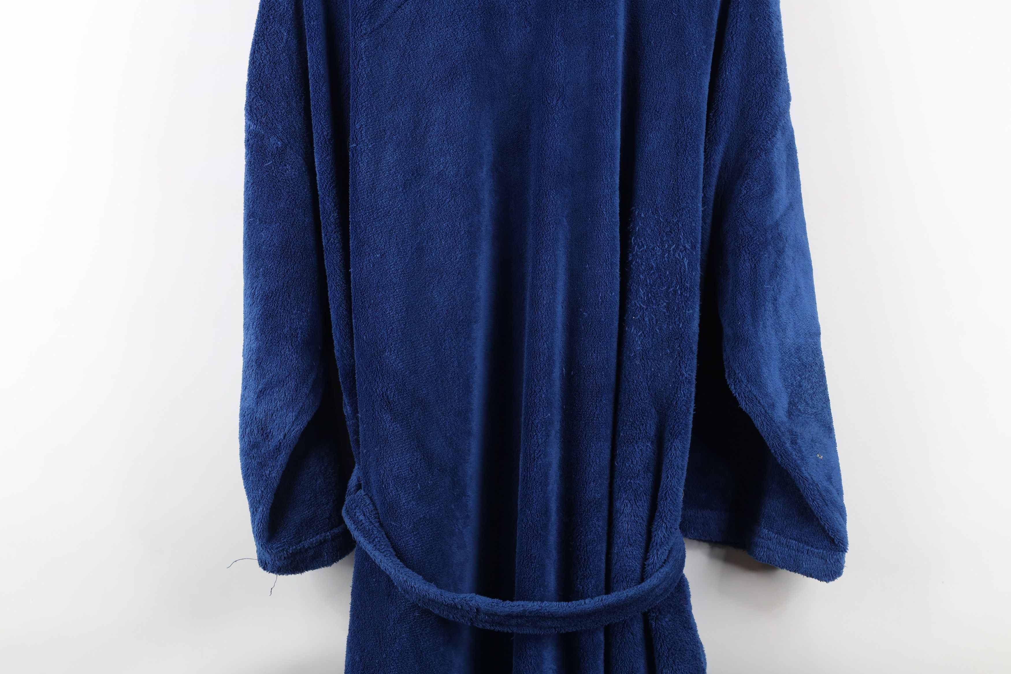 Vintage Vintage 90s Thrashed University of Michigan Fleece Robe Size US XL / EU 56 / 4 - 15 Thumbnail
