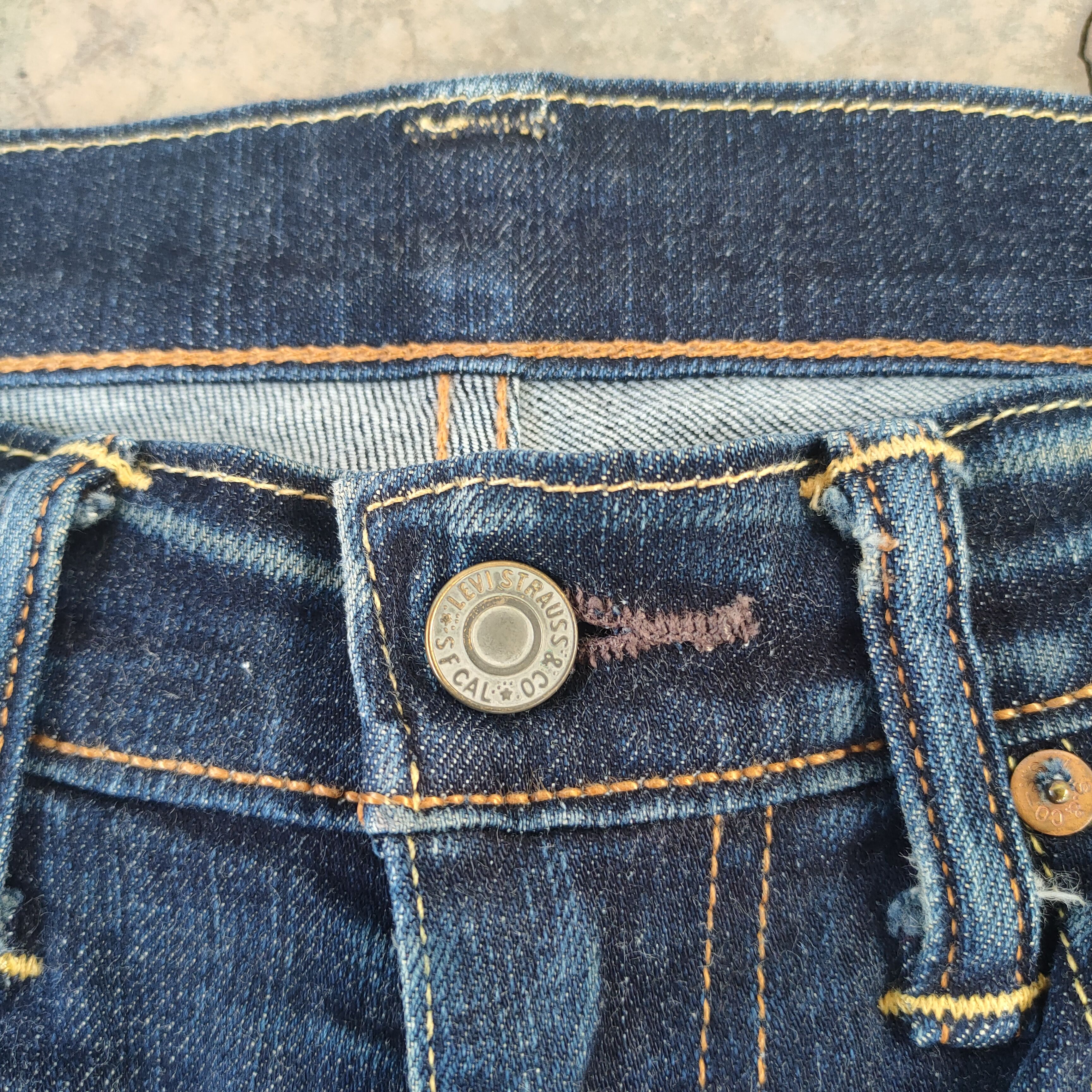 Levi's Vintage Clothing VINTAGE LEVI'S 511 SKINNY FADED DISTRESSED JEAN DENIM PANTS Size US 30 / EU 46 - 5 Thumbnail