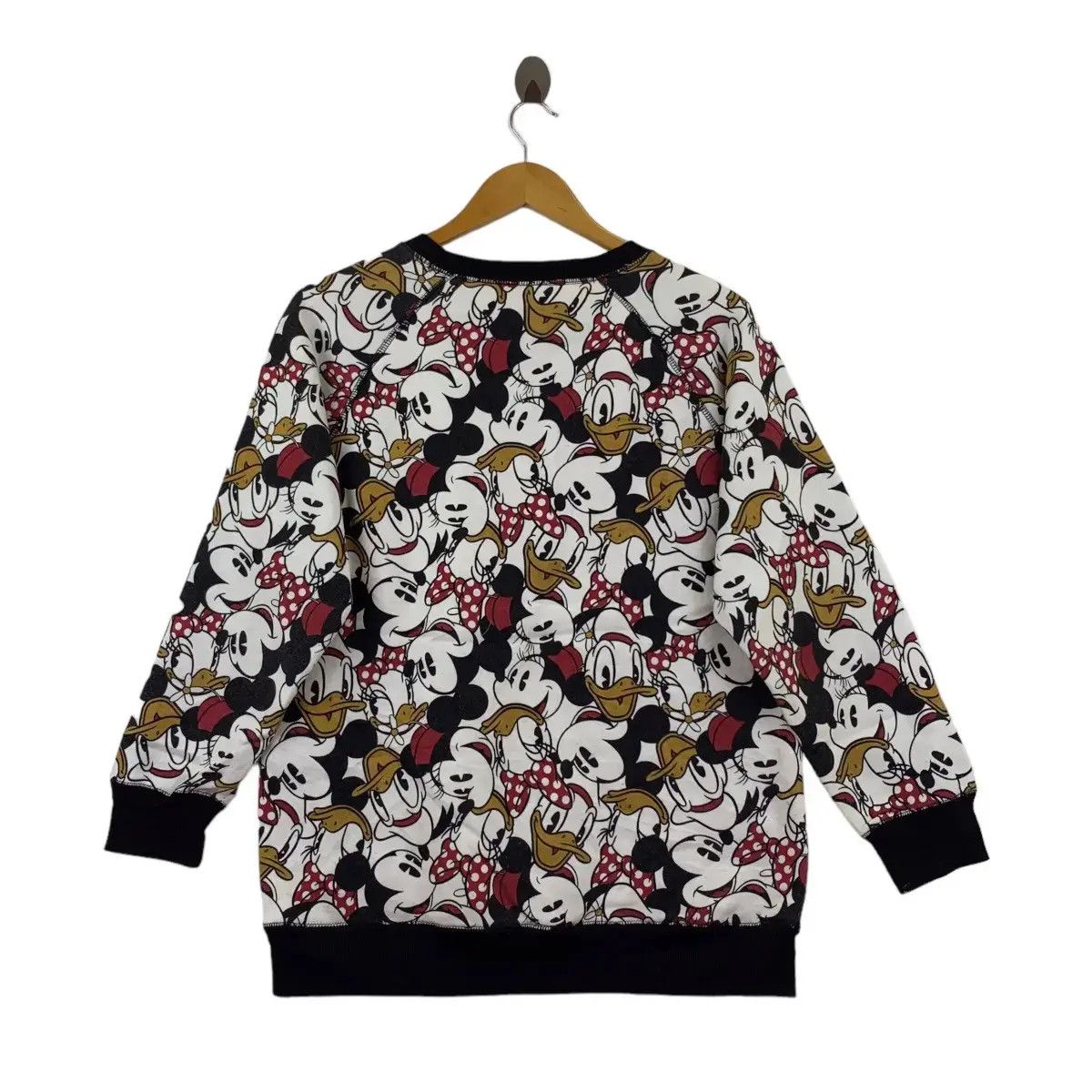 Disney DISNEY MICKEY MOUSE DONALD DUCK AOP Sweatshirt Sweater Size L / US 10 / IT 46 - 3 Thumbnail