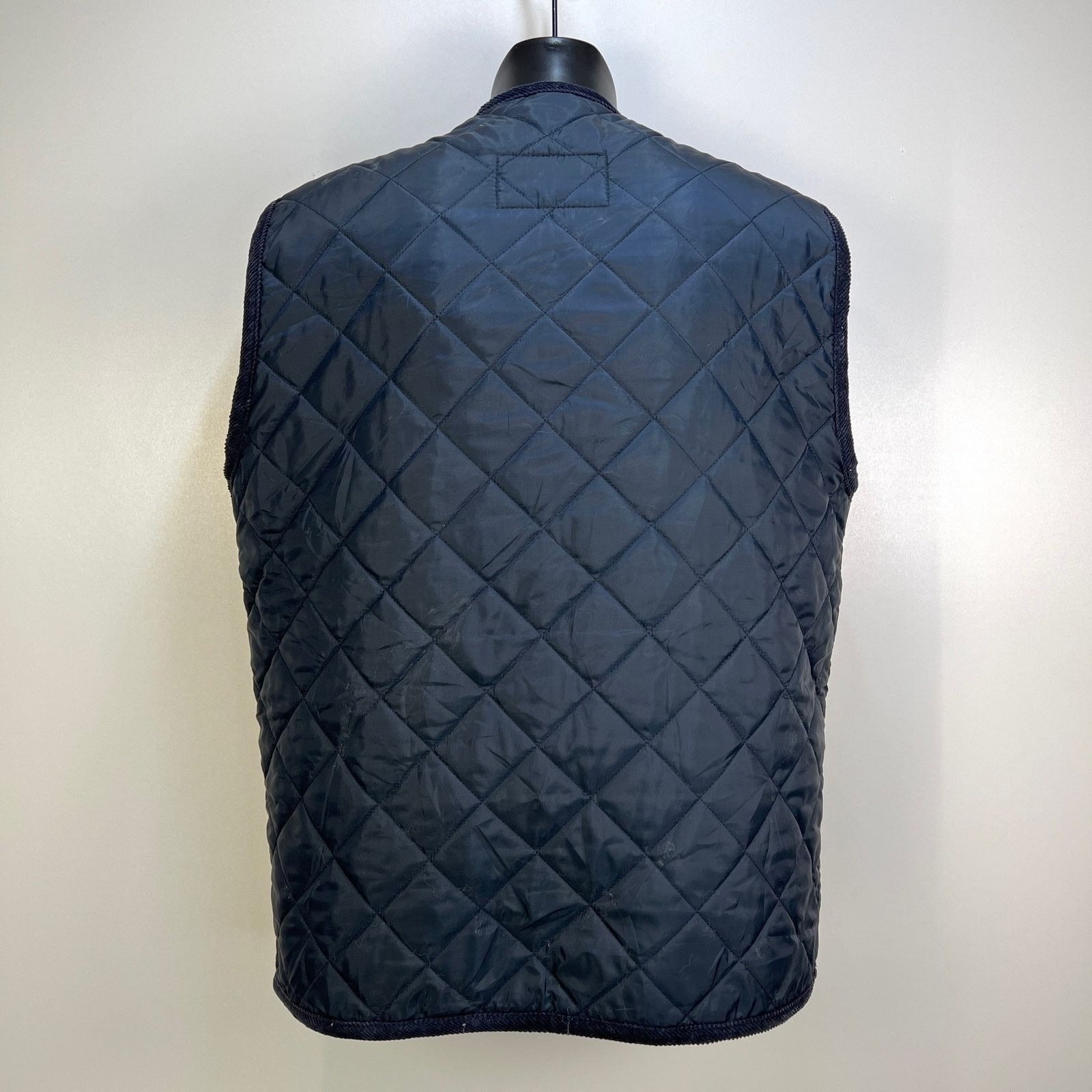 Vintage John Ferguson Quilted Vest Navy Blue Vintage Size US M / EU 48-50 / 2 - 10 Thumbnail
