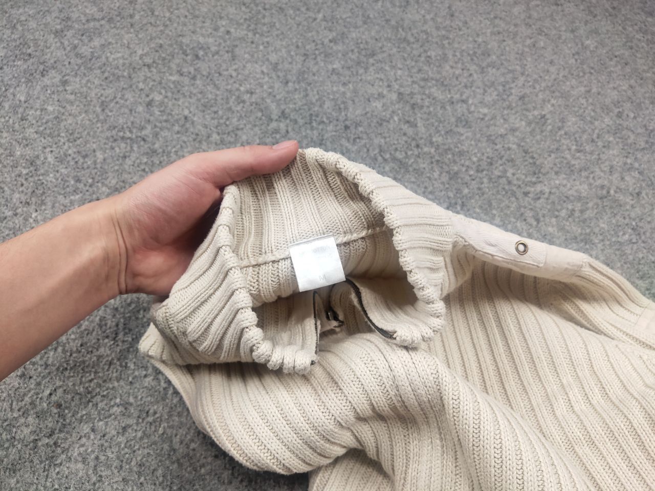 Japanese Brand Vintage if six was nine Zip ribbed sweater Hysteric Y2K LGB Size US S / EU 44-46 / 1 - 10 Thumbnail