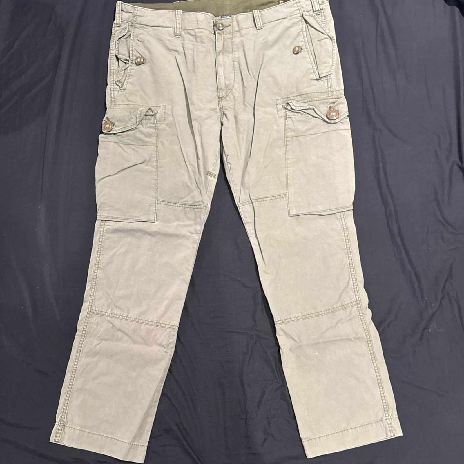 Polo Ralph Lauren Polo Ralph Lauren Cargo Pants 40x32 Olive Green Size US 40 / EU 56 - 1 Preview
