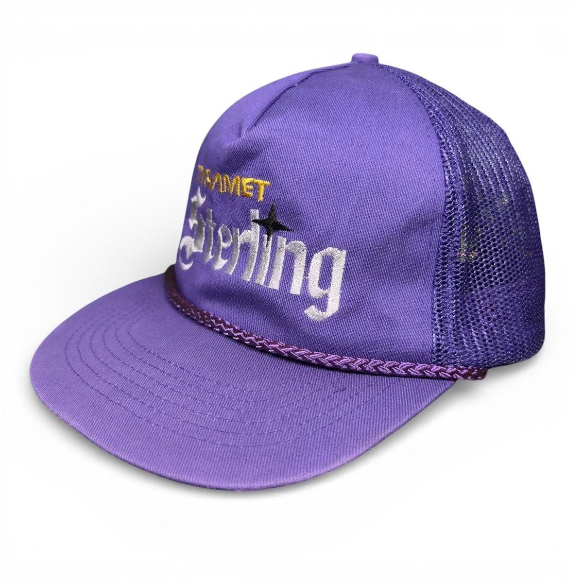 Vintage Vintage 90s Taramet Sterling Embroidered Logo Snapback Hat Size ONE SIZE - 2 Thumbnail