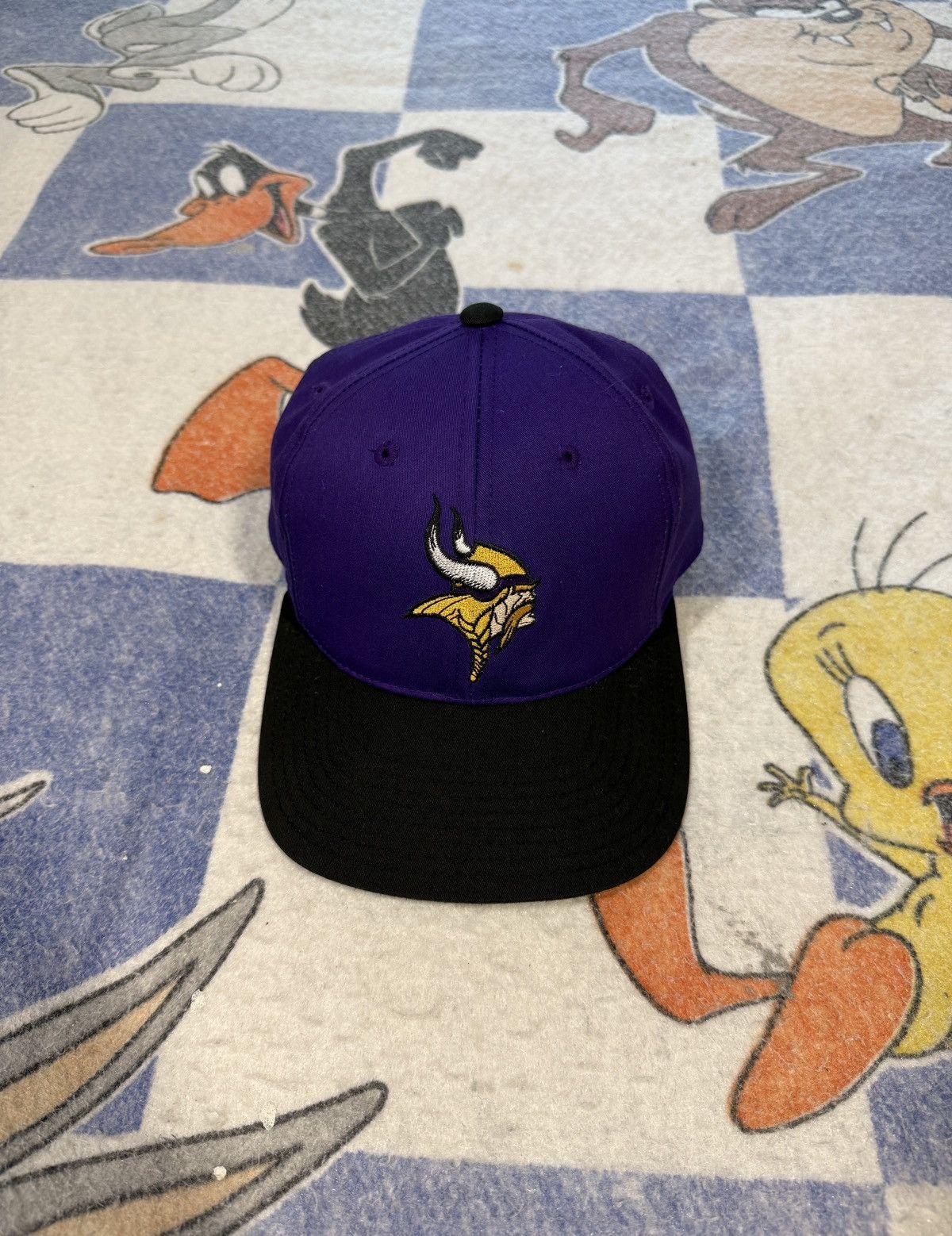 NFL Vintage minnesota vikings snapback cap Size ONE SIZE - 1 Thumbnail
