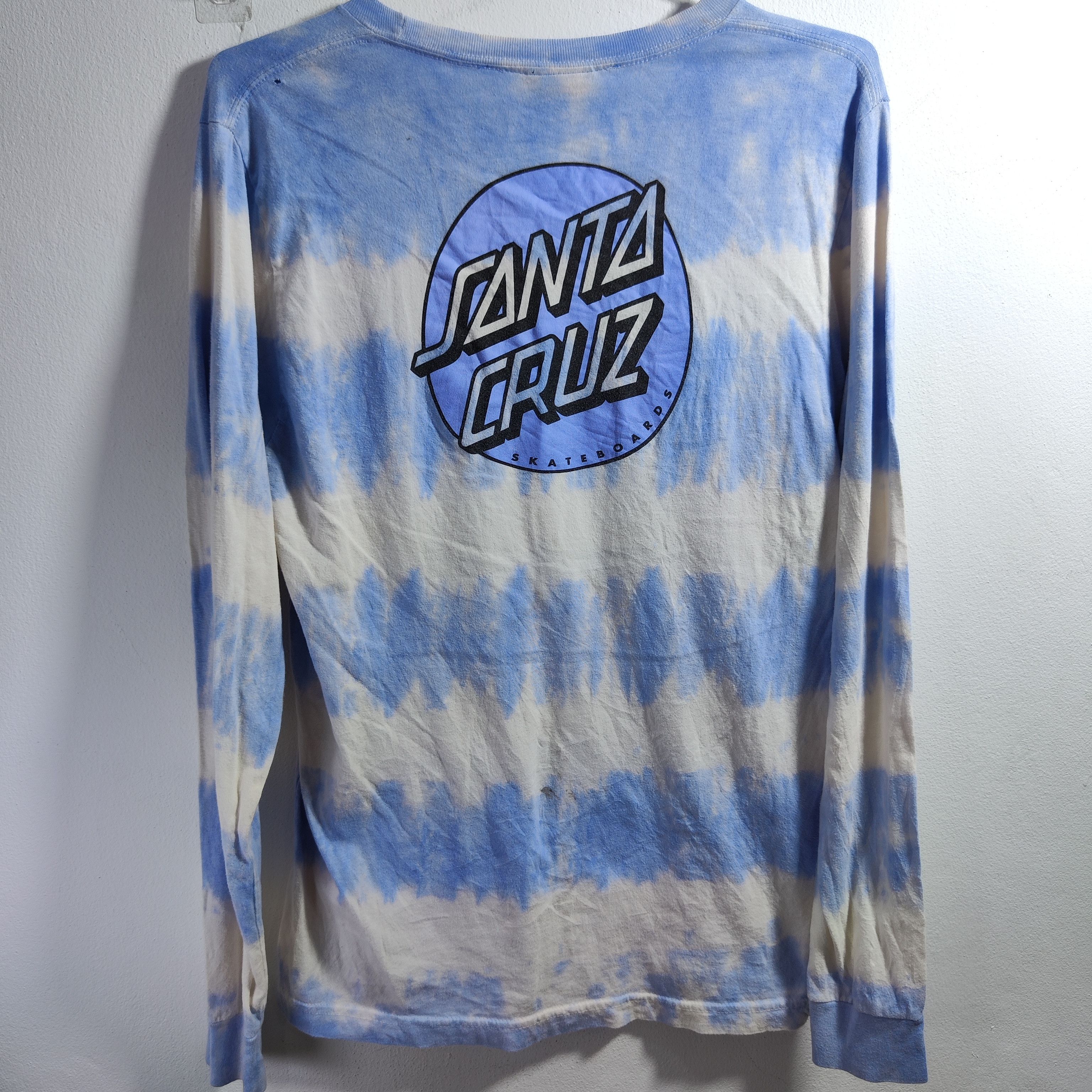 Santa Cruz Skateboards Vintage Skateboard t shirt Santa cruz NHS tag tye dye small Size US M / EU 48-50 / 2 - 1 Thumbnail