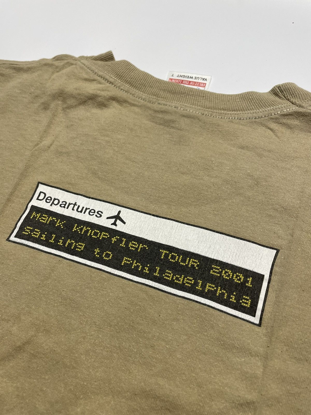 Band Tees × Vintage 00s Mark Knopfler Tour 2001 Sailing To Philadelphia Size US L / EU 52-54 / 3 - 4 Thumbnail