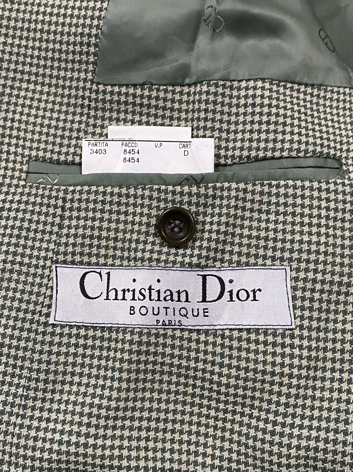 Christian Dior Monsieur Blazer Christian Dior Luxury Suit Size 48R - 11 Thumbnail