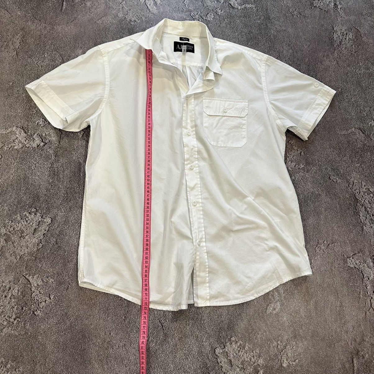 Armani Armani Jeans Short Sleeve Shirt Size M-L Size US M / EU 48-50 / 2 - 11 Thumbnail