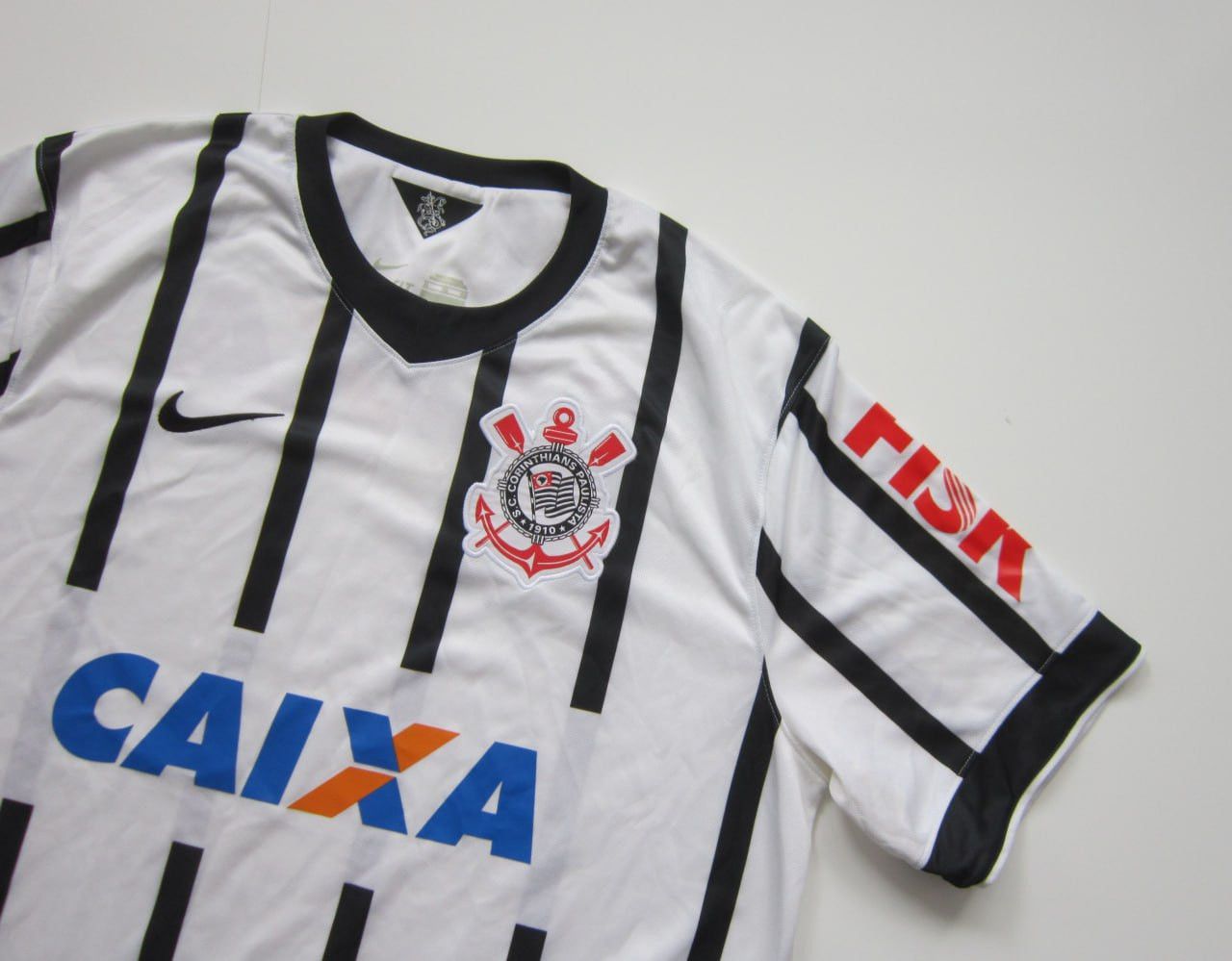 Nike Nike Corinthians Paulista Soccer Jersey 2014-2015 Home Size US XL / EU 56 / 4 - 3 Thumbnail