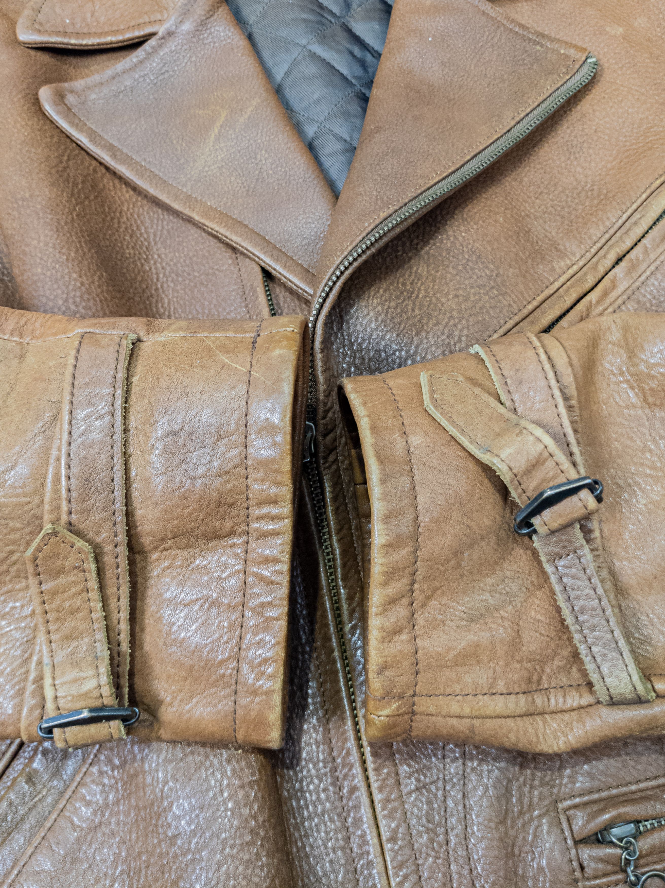 Polo Ralph Lauren Polo Ralph Lauren Leather Motorcycle Jacket J 24 Type Size US S / EU 44-46 / 1 - 19 Thumbnail