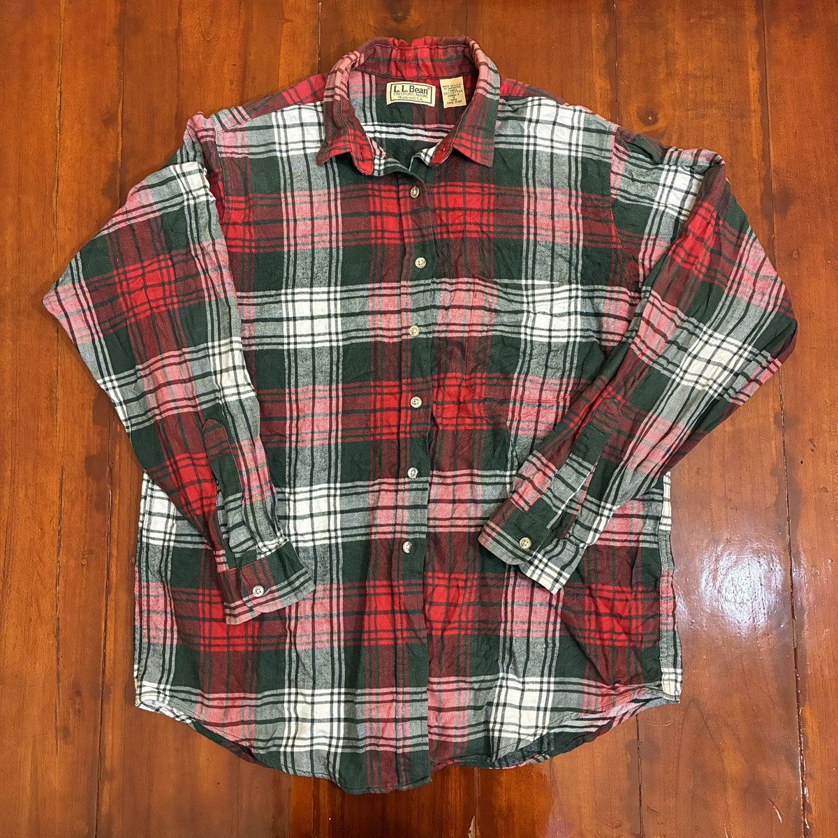L.L. Bean Ll beans Flannel Ladies Vintage Size L / US 10 / IT 46 - 2 Thumbnail
