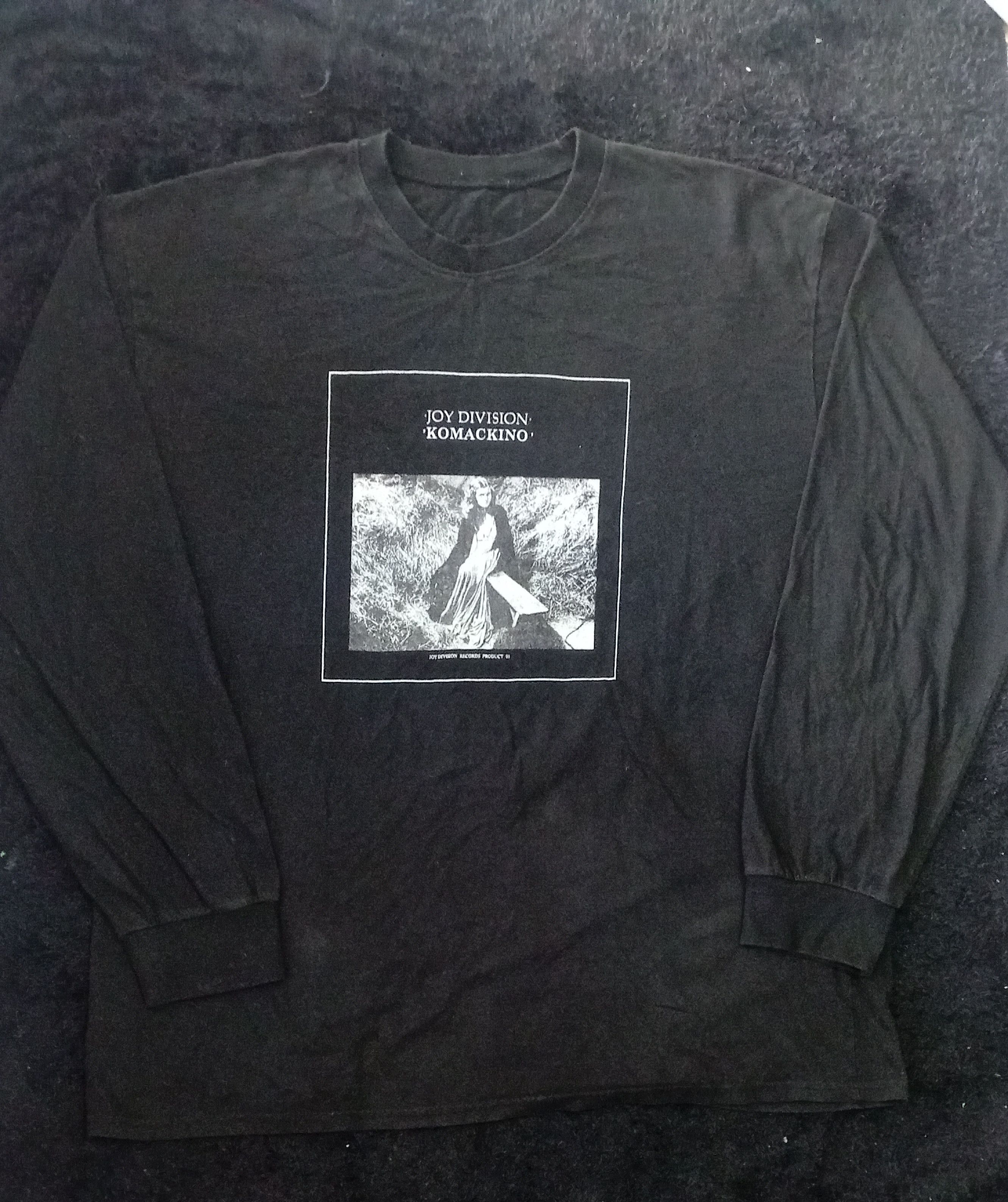 Band Tees vtg Joy Division Komackino long sleeve,The Cure,New Order Size US XL / EU 56 / 4 - 2 Thumbnail