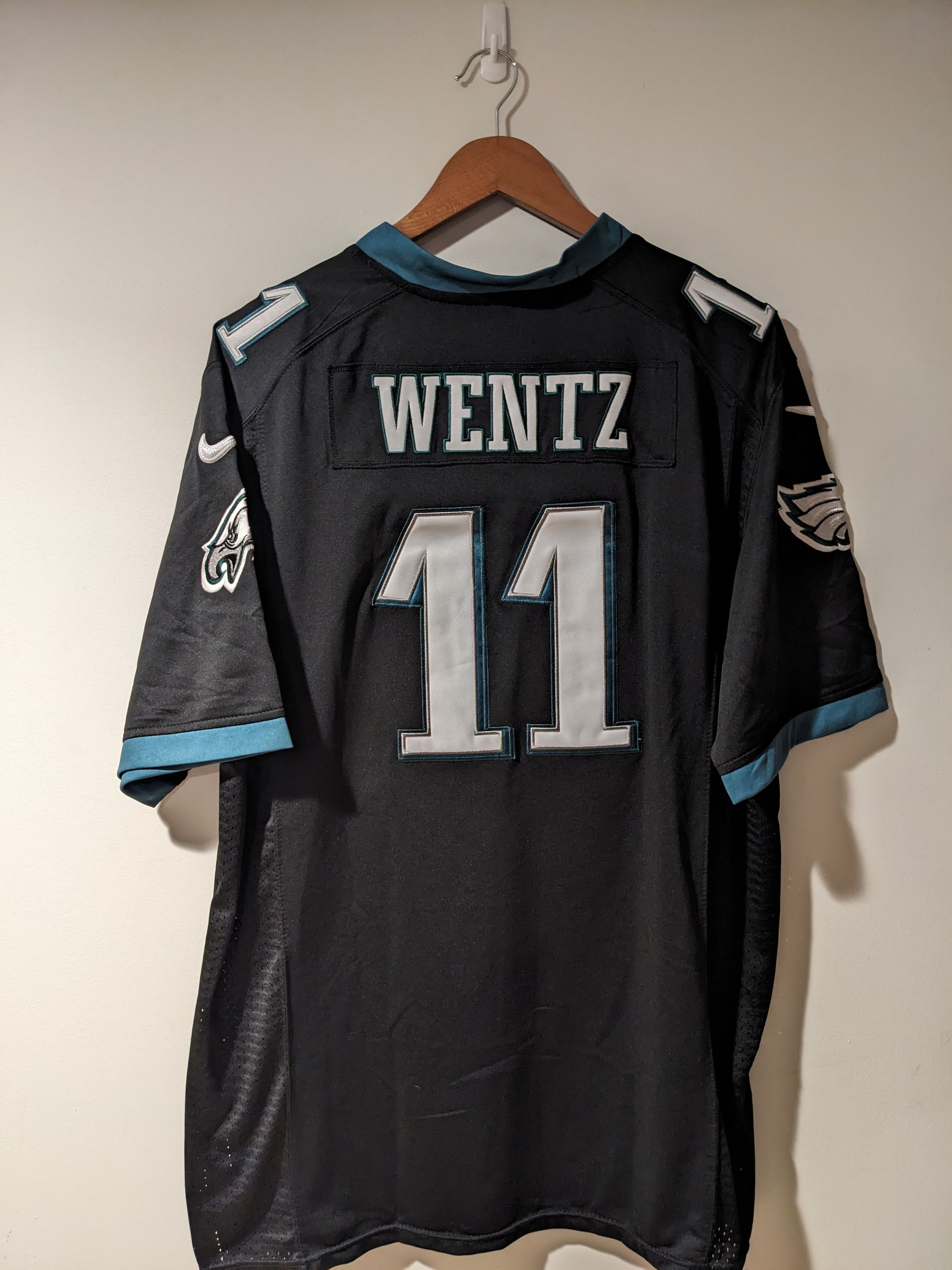 Philadelphia Eagles Wentz SuperBowl LII Nike On Field Jersey