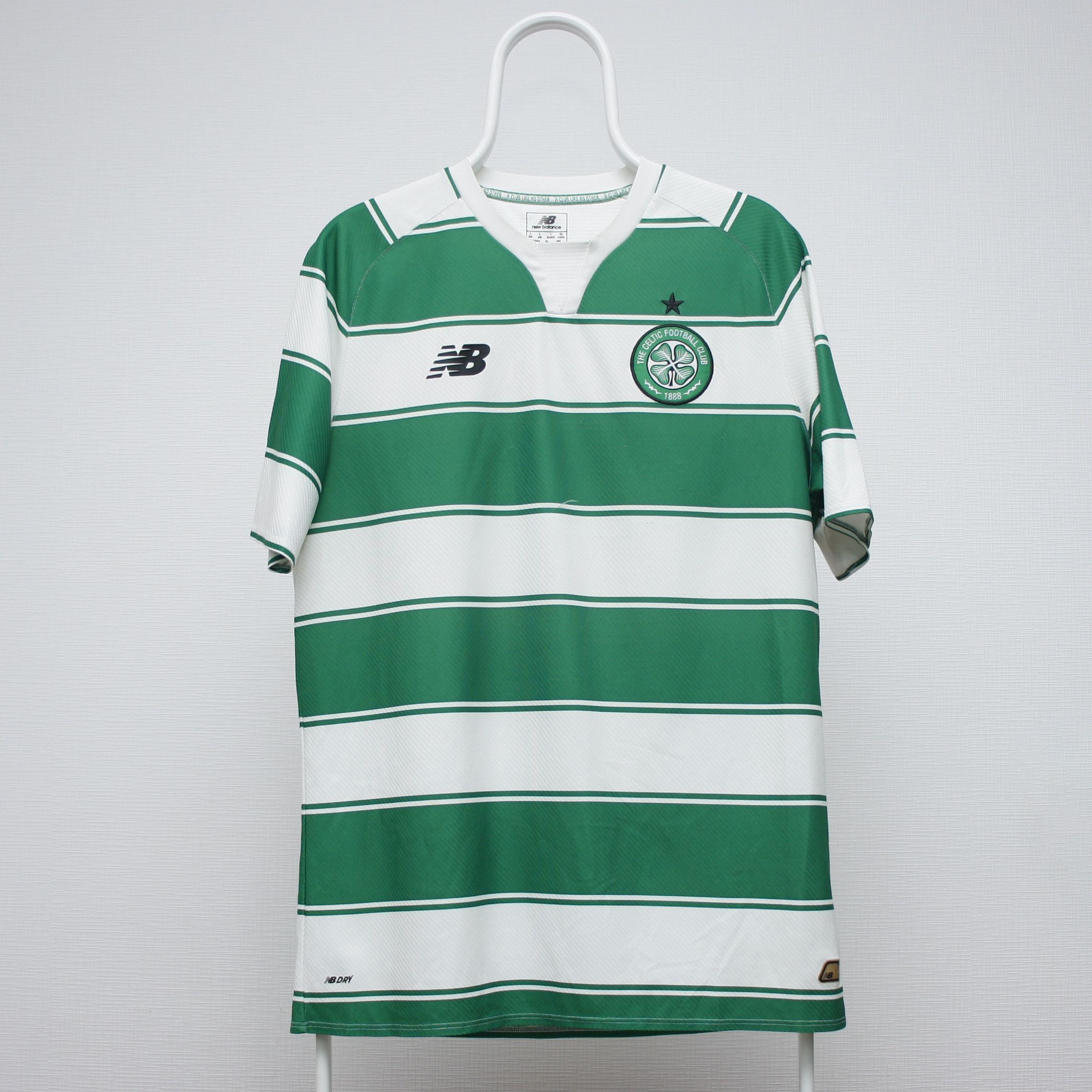 New Balance Soccer Jersey Football Shirt Celtic Glasgow Hoops New Balance Jersey Grailed