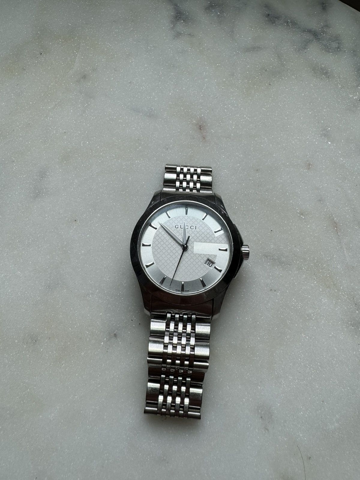 Gucci Gucci Steel Watch Size ONE SIZE - 1 Thumbnail