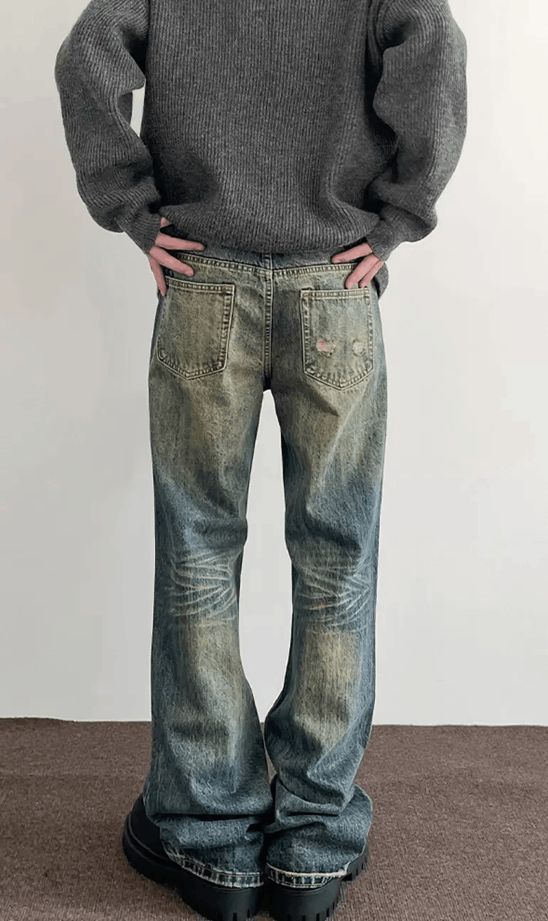 Japanese Brand × Vintage Vintage Wash Blue Jeans Size US 30 / EU 46 - 5 Thumbnail