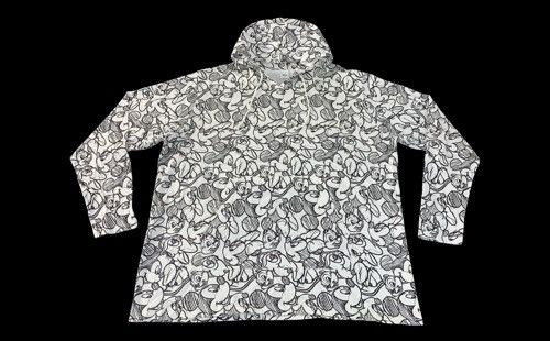 Disney Hype Disney Mickey Mouse Over Printed Pull Over Hoodies Size US XXL / EU 58 / 5 - 1 Thumbnail